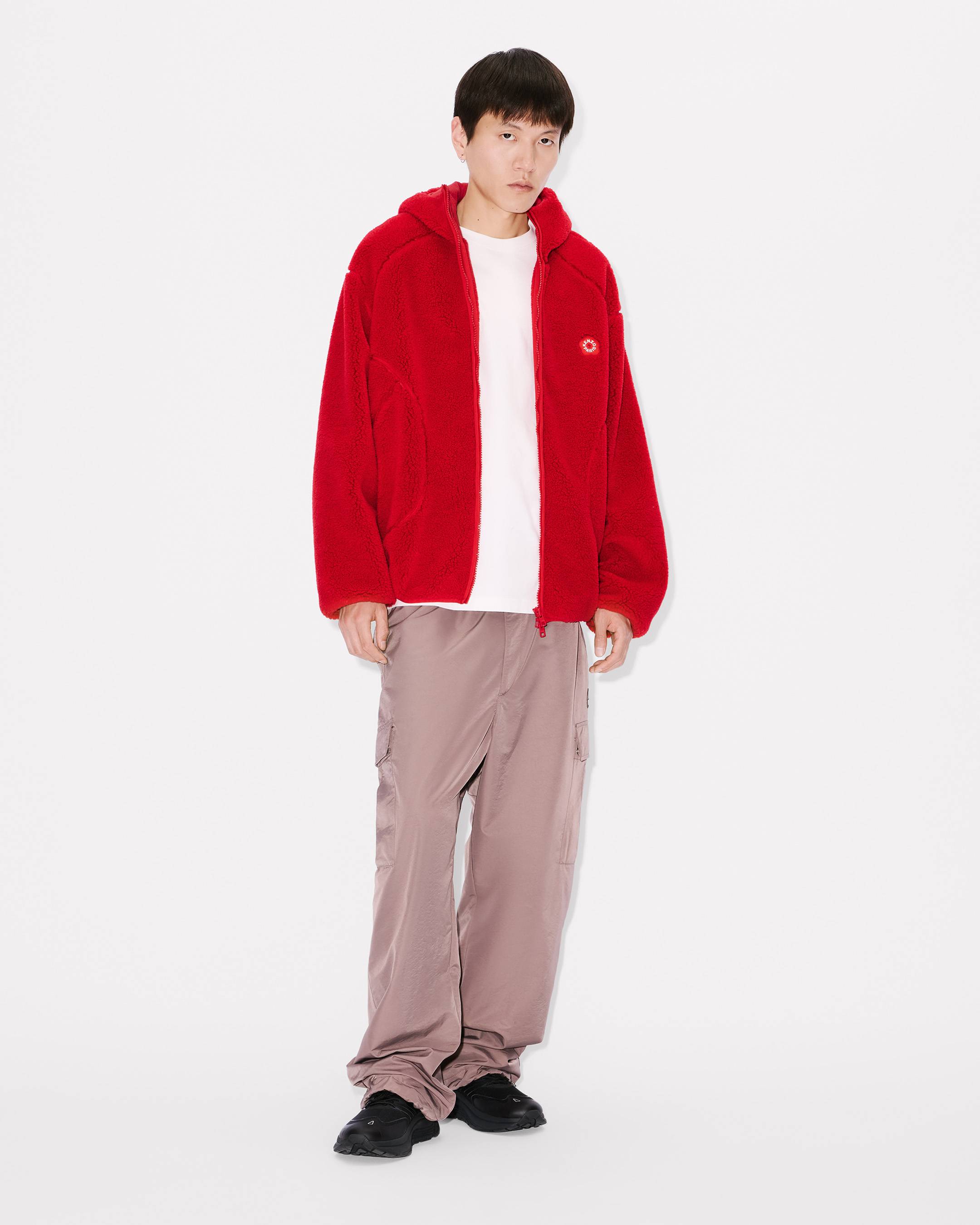 'Boke Flower 2.0' blouson in polar fleece