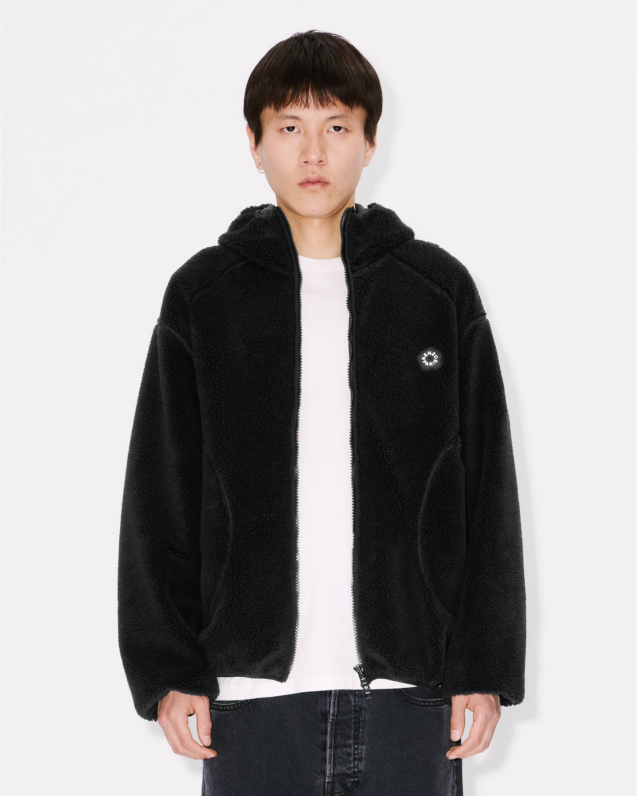 'Boke Flower 2.0' blouson in polar fleece