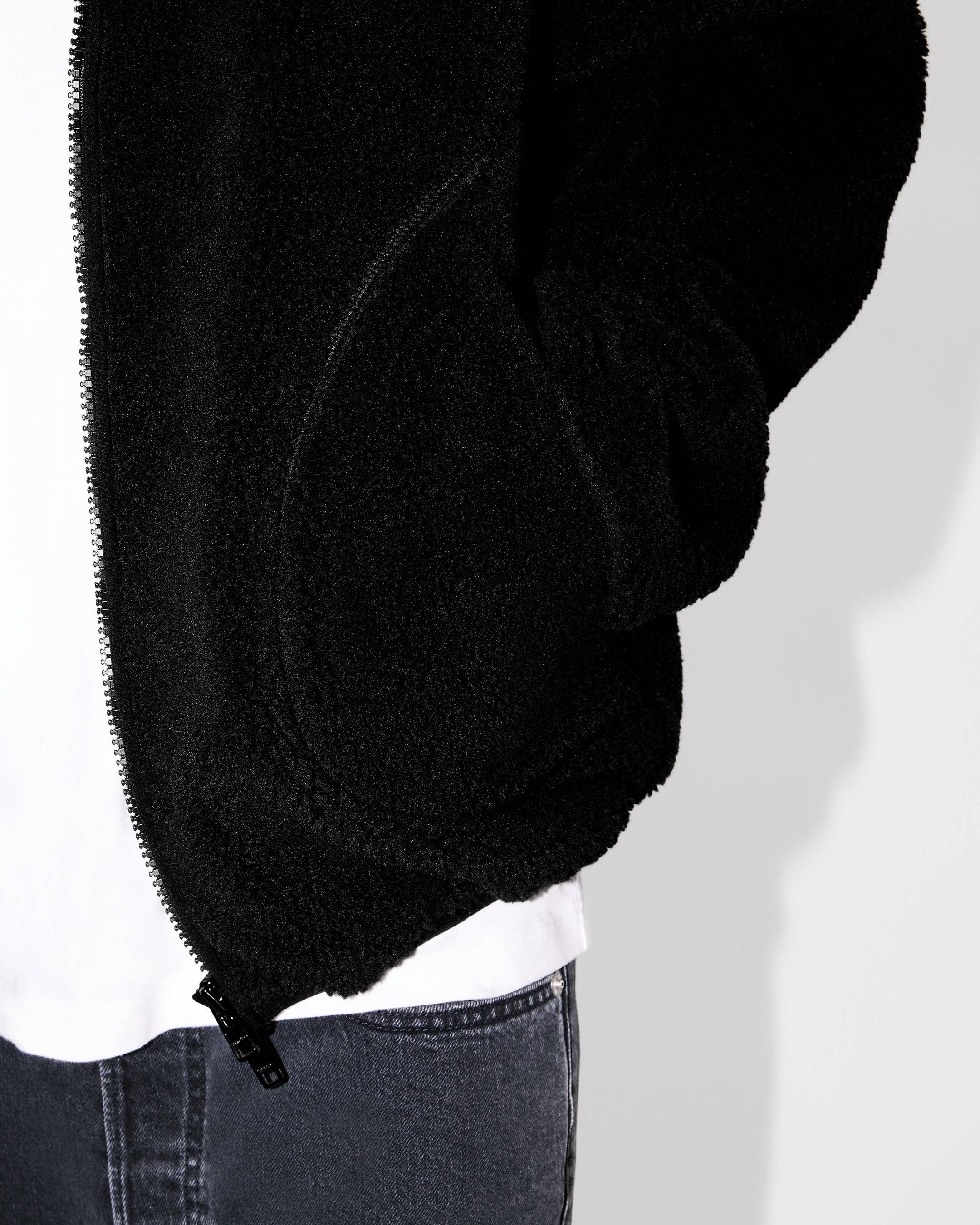 'Boke Flower 2.0' blouson in polar fleece