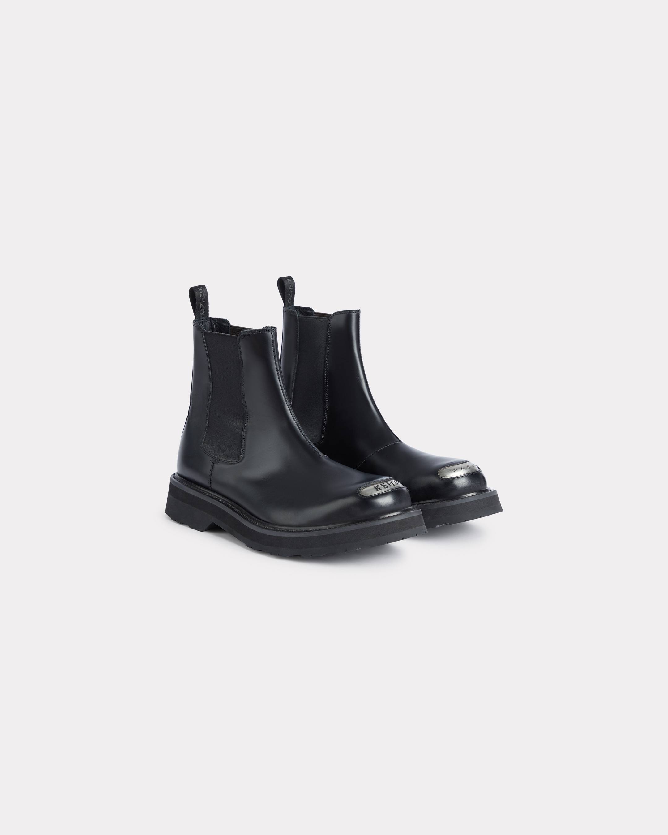 'KENZOSMILE' chelsea boots in leather