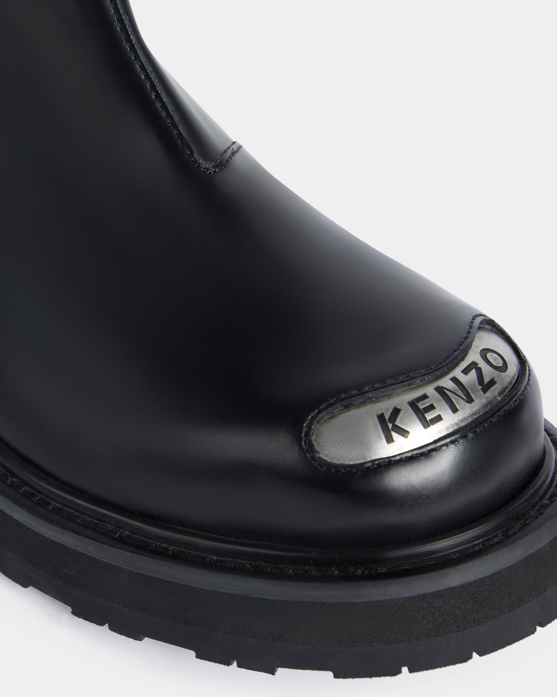 'KENZOSMILE' chelsea boots in leather