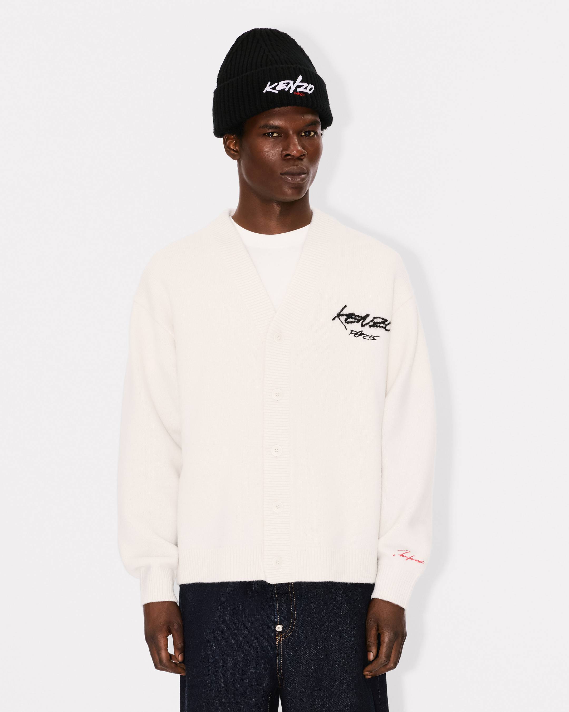 *Future カーディガン Kenzo x Futura 2000' ウール カーディガン | メンズ | KENZO