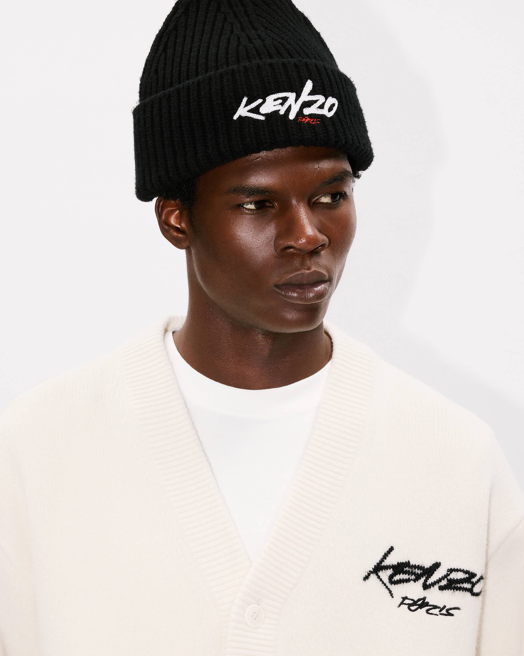 'Kenzo x Futura 2000' cardigan in wool