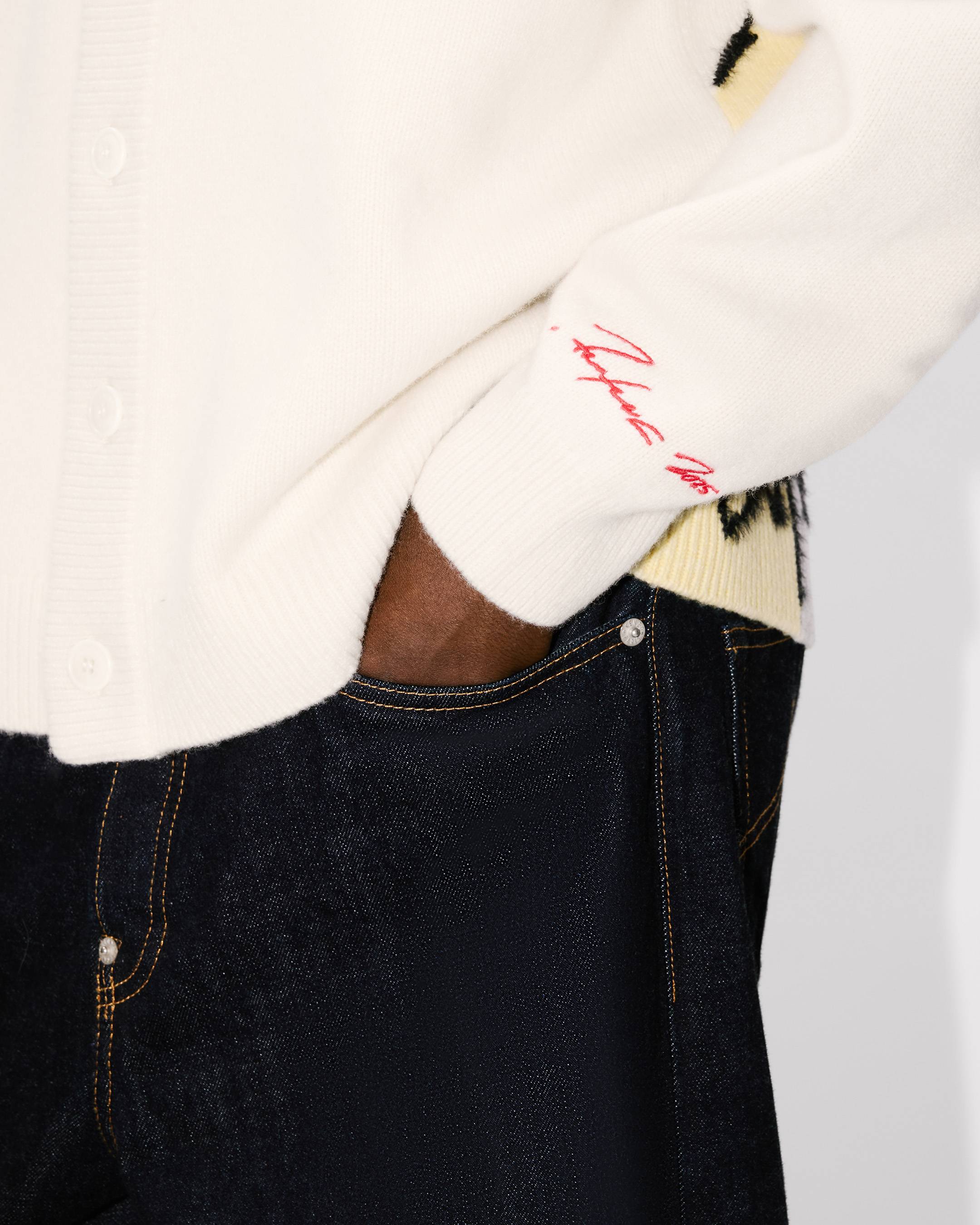 'Kenzo x Futura 2000' cardigan in wool