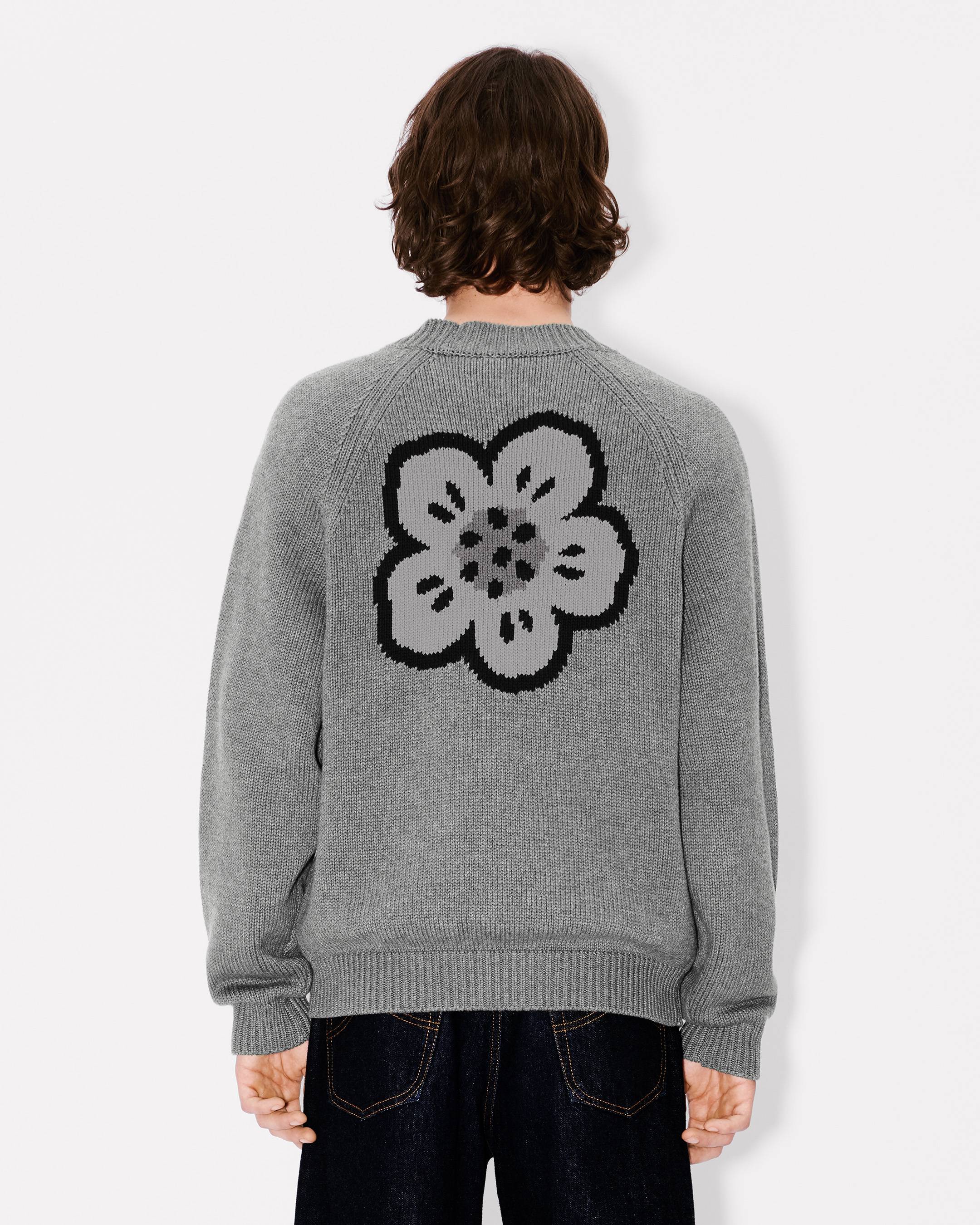 カーディガン 'Boke Flower' コットンウール カーディガン レディース Boke Flower' コットンウール カーディガン | メンズ | KENZO