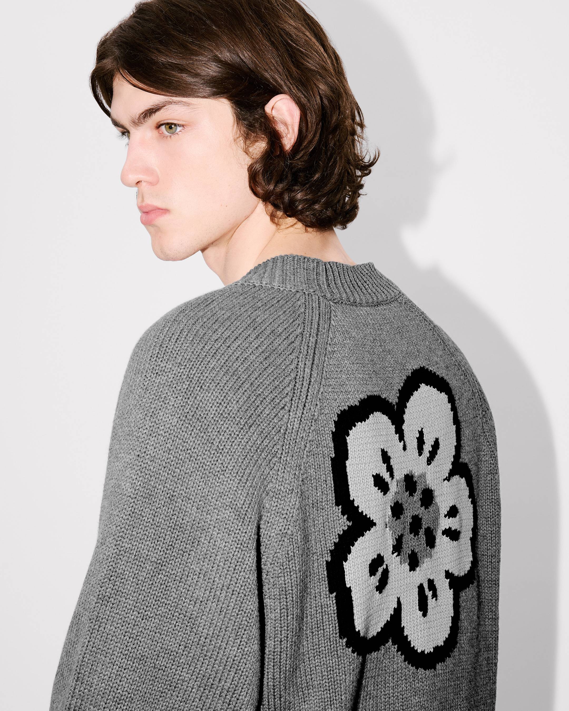 カーディガン 'Boke Flower' コットン ウール カーディガン レディース Boke Flower' コットンウール カーディガン | メンズ | KENZO