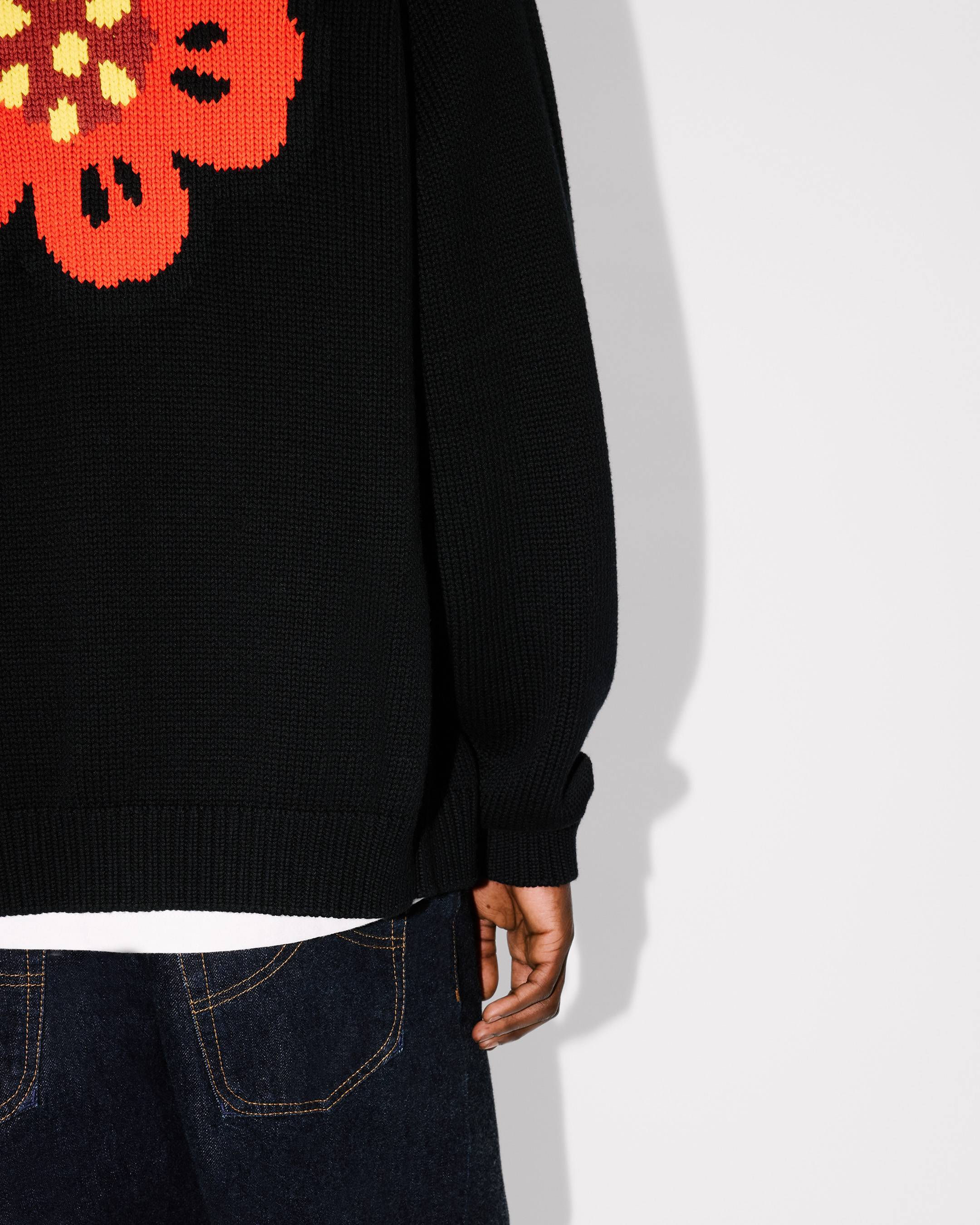 'Boke Flower' cardigan in cotton wool