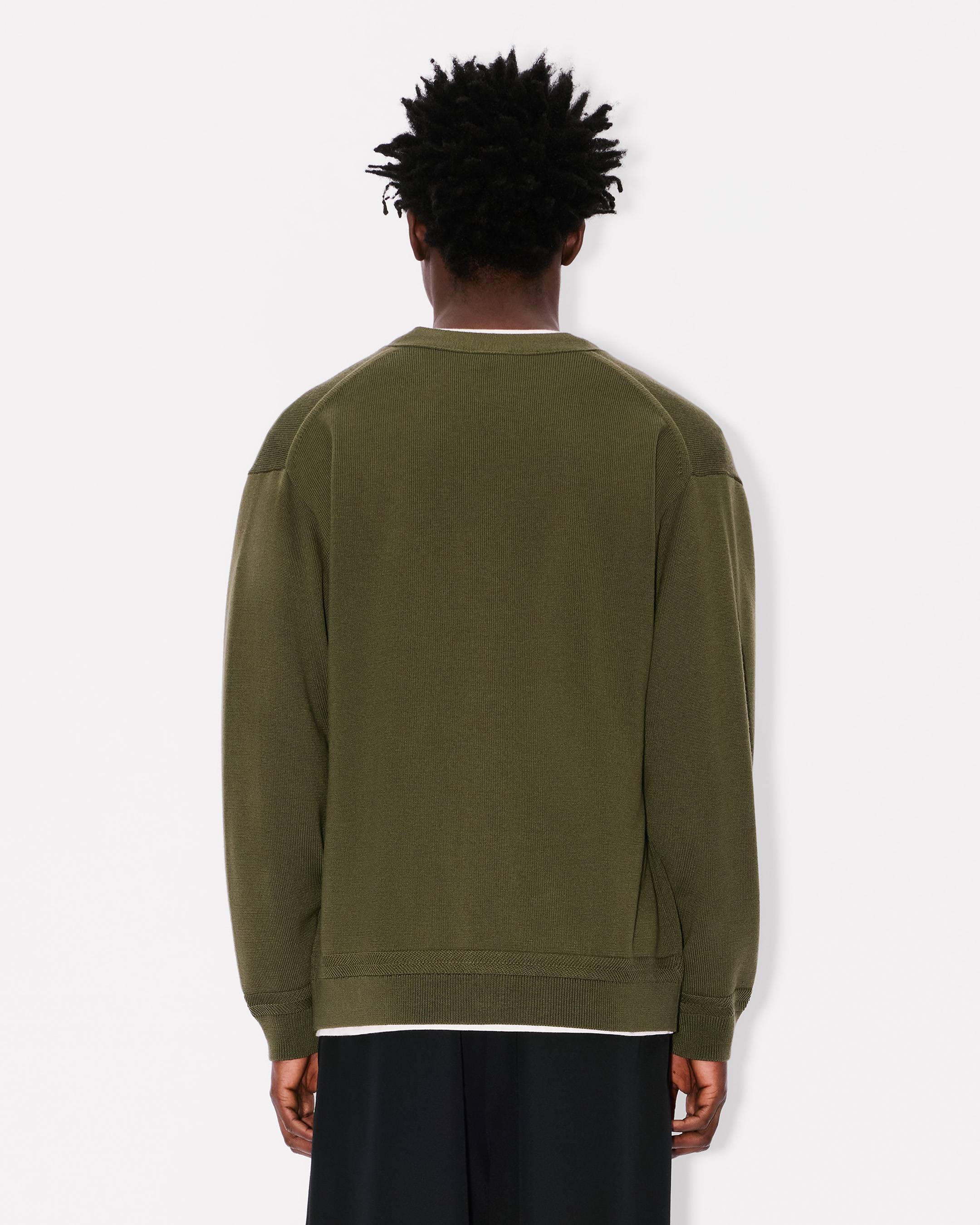 Cardigan brodé 'Boke Flower' en laine mérinos