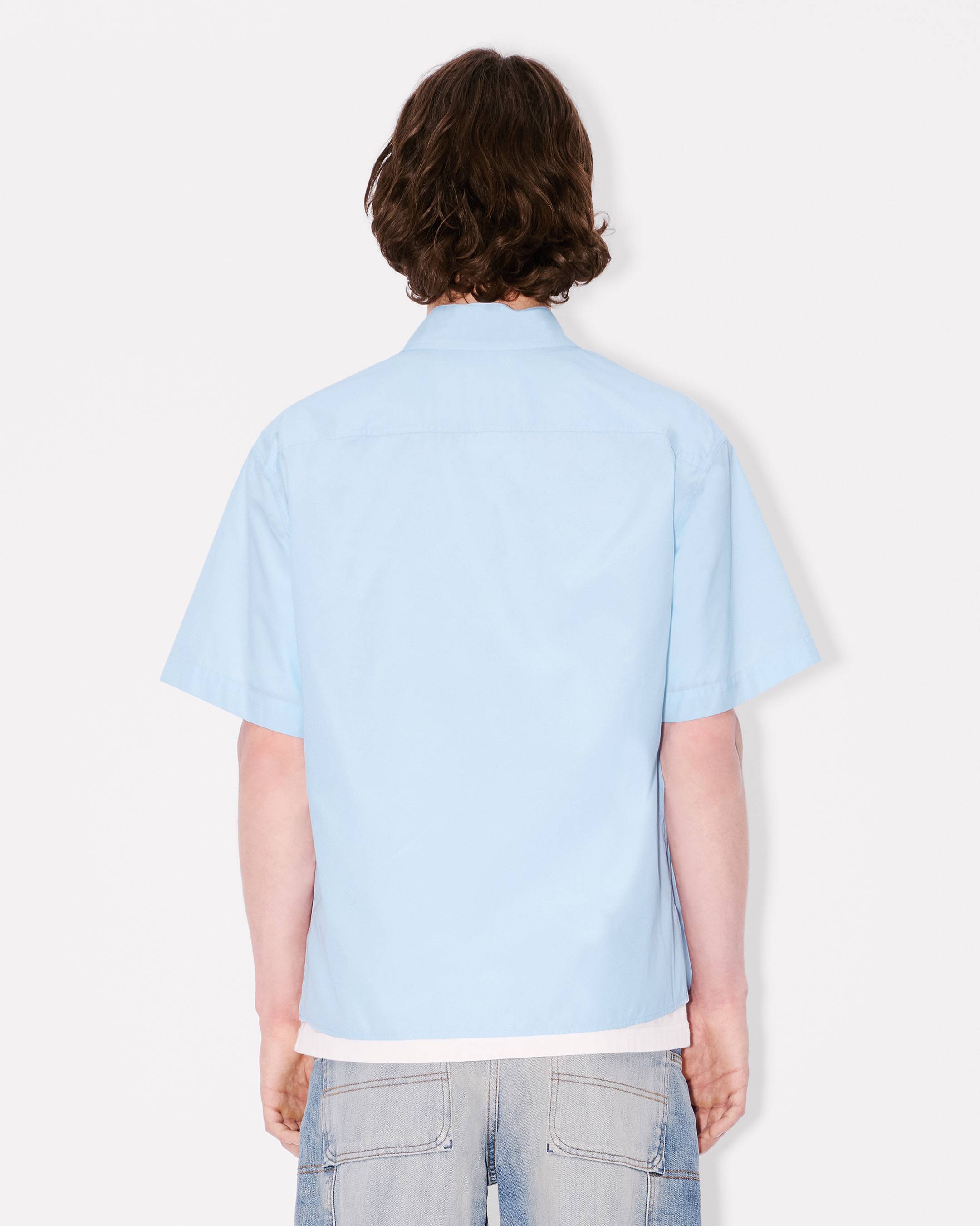 'KENZO Archive Bouquet' kimono short sleeve shirt cotton poplin