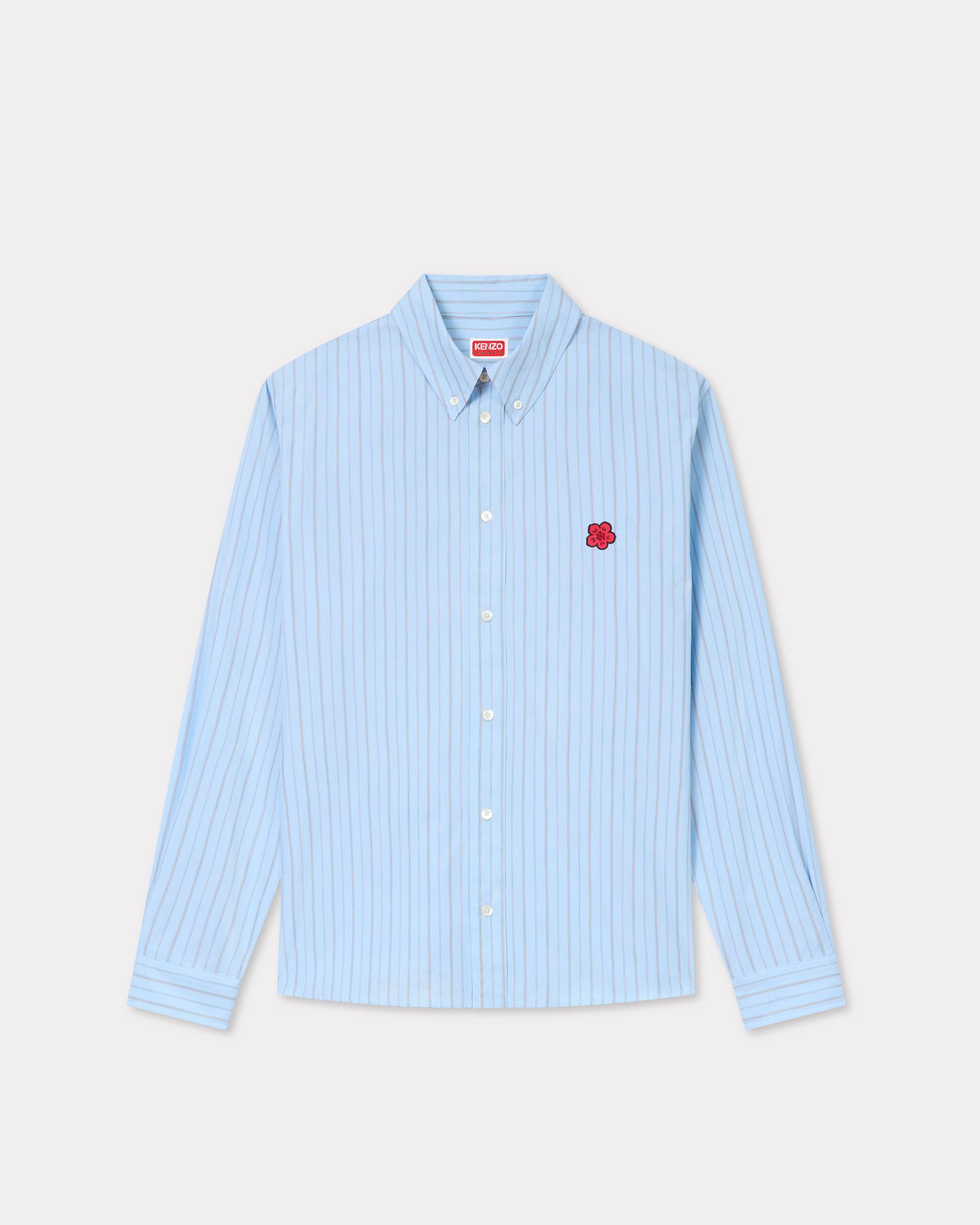 Boke Flower' エンブロイダリー カジュアル シャツ