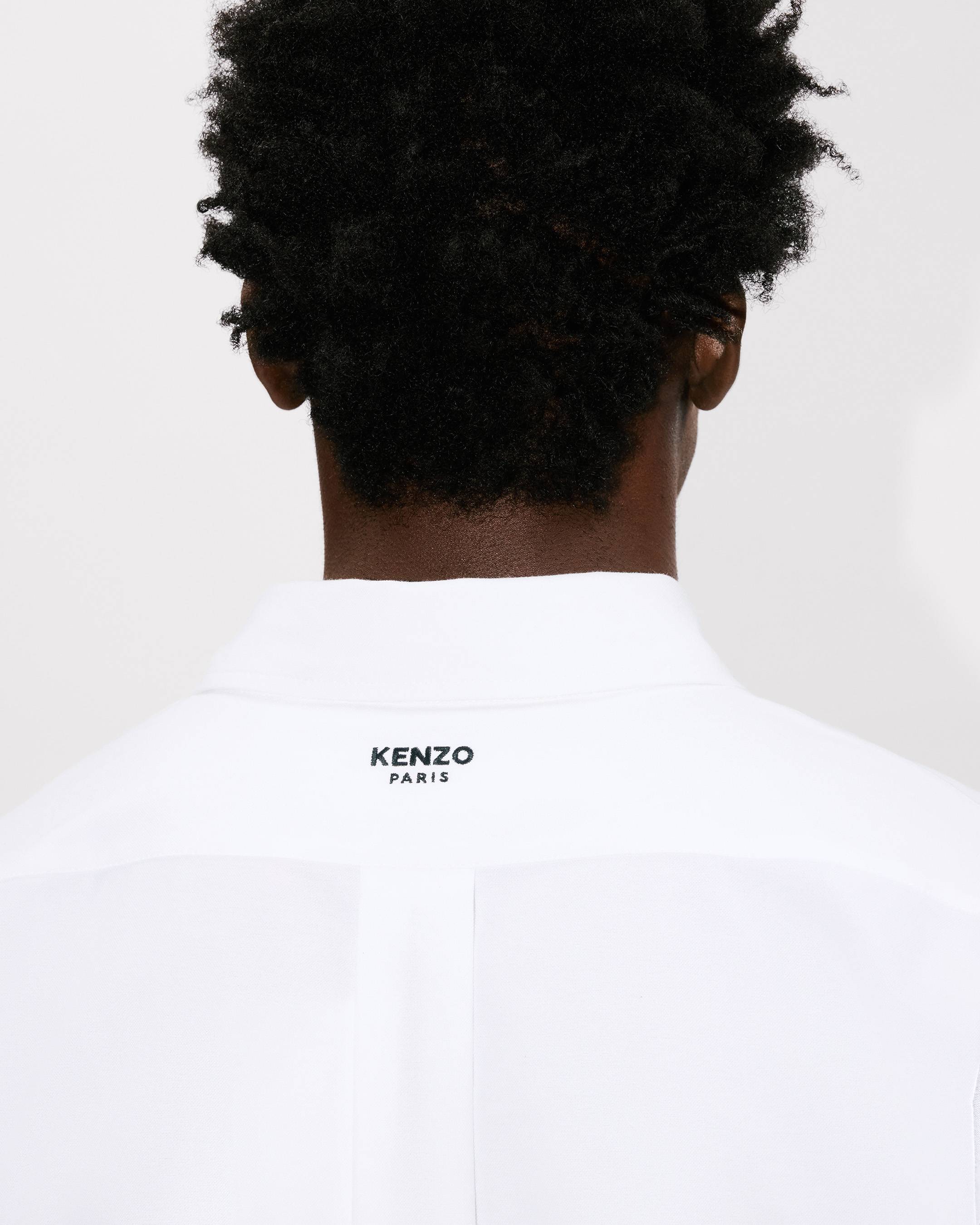 Boke Flower' エンブロイダリー カジュアル オックスフォード シャツ