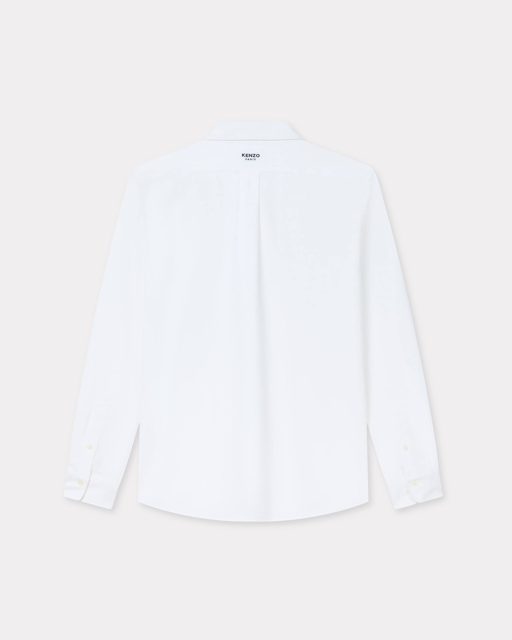 Boke Flower' エンブロイダリー カジュアル オックスフォード シャツ