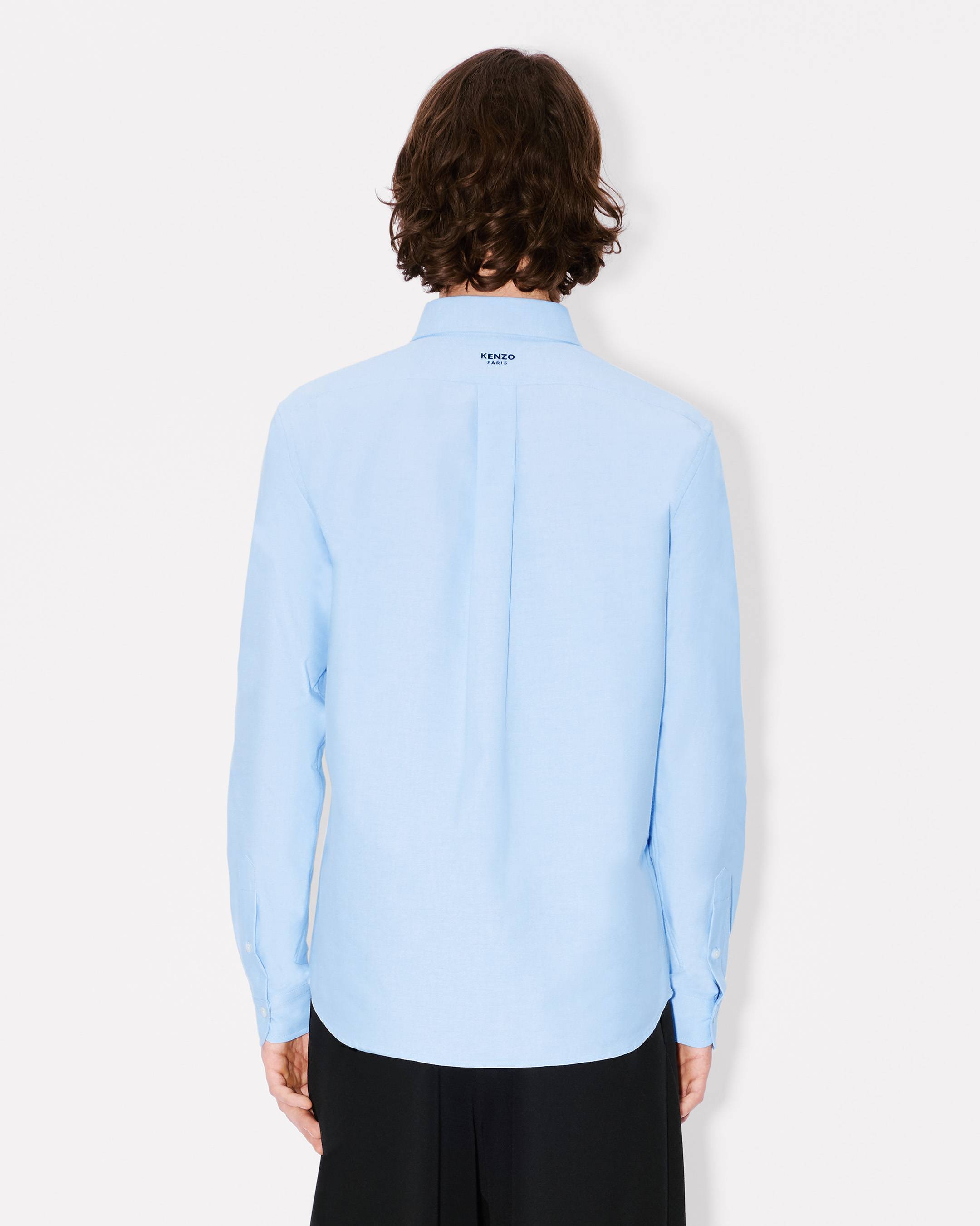 Tシャツ・カットソー KENZO FW25 (FF65CH4109LO 64) Boke Flower' embroidered casual shirt in cotton oxford