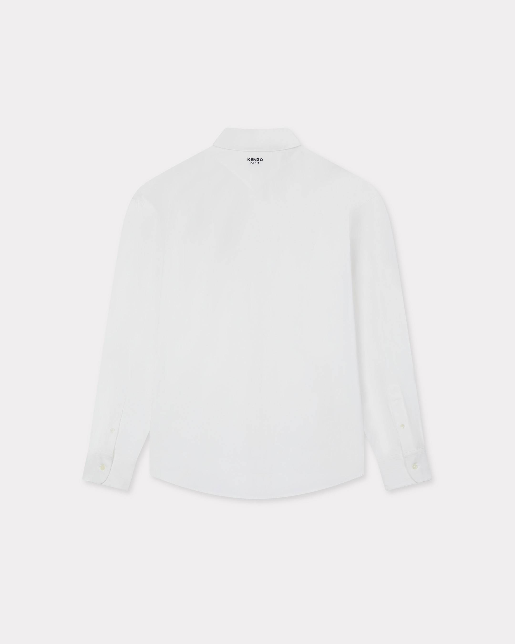 KENZO Happy Tiger' casual shirt in cotton poplin | Men's | KENZO
