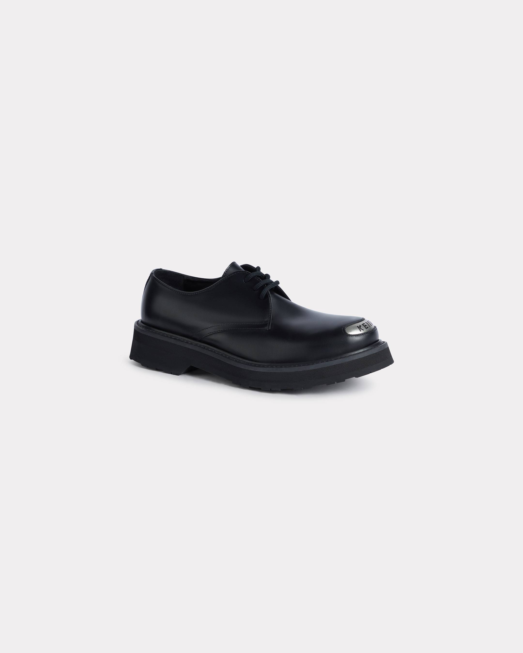 KENZO 'Smile' Derbies , Man, Black, Size 43, Leather EU
