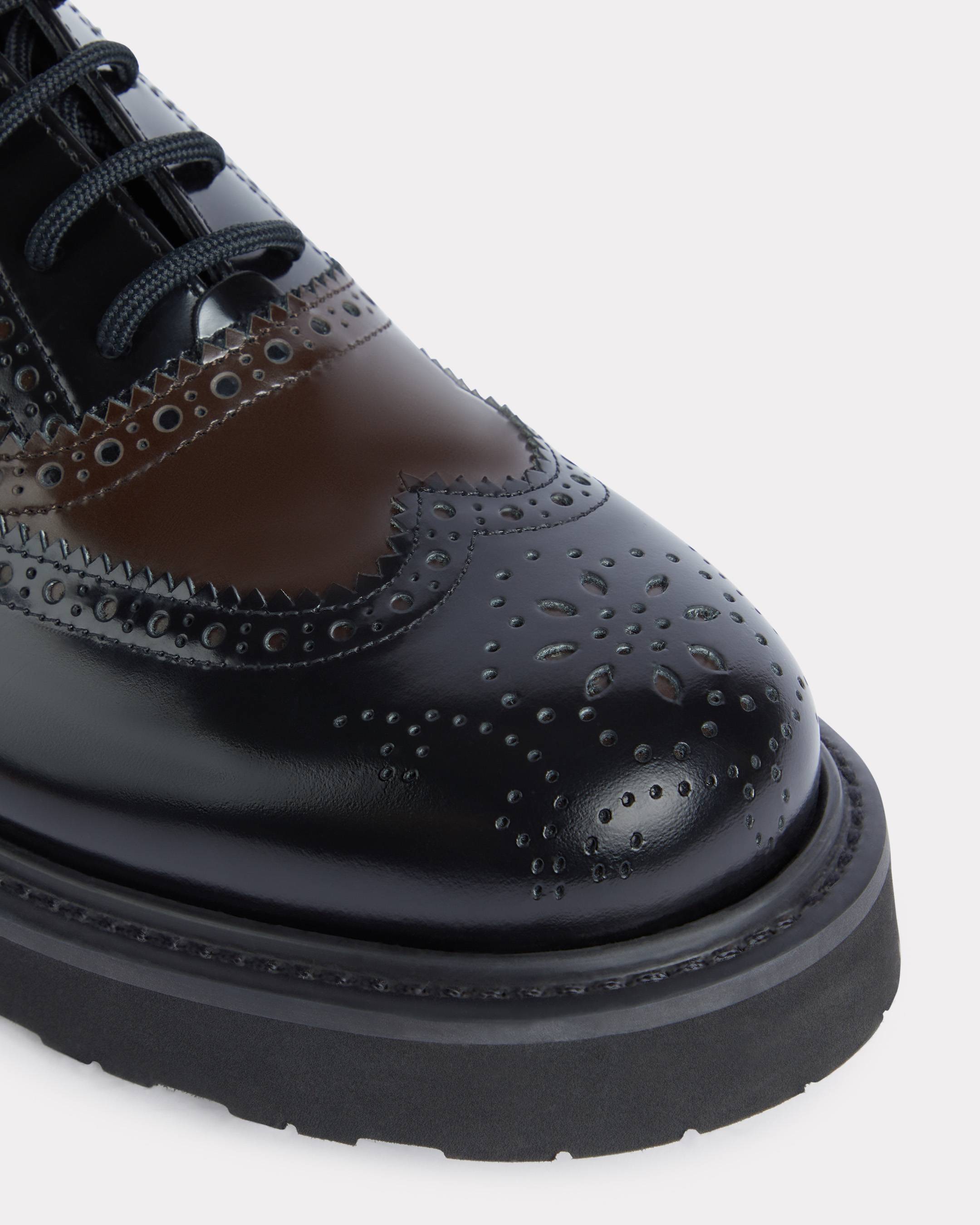 'KENZO Ukio' brogue in leather