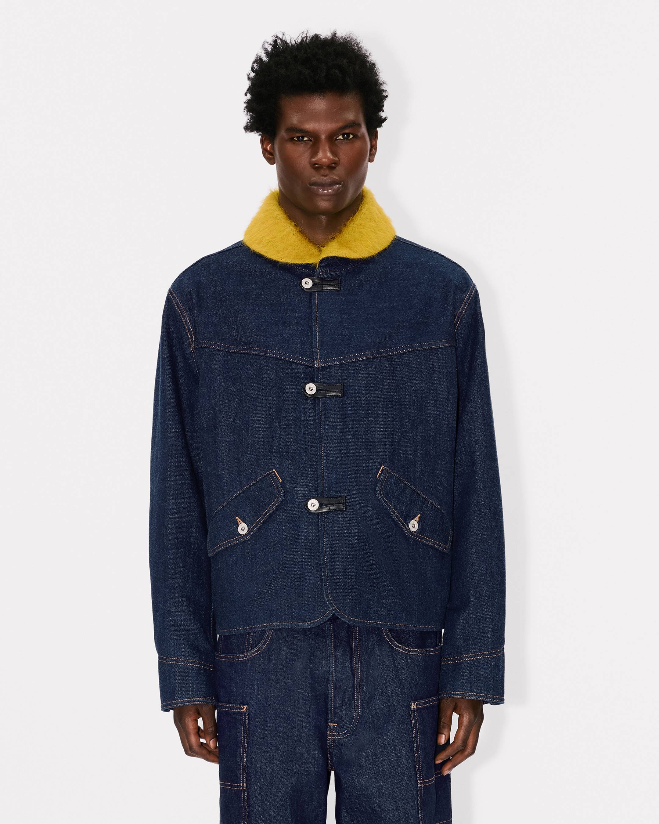 Blouson in Japanese denim