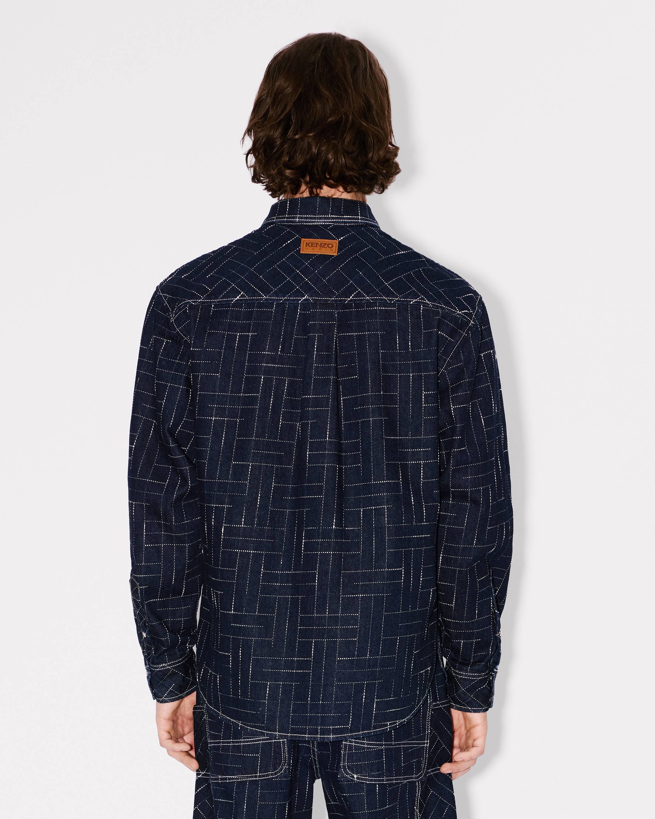 Camisa de denim japonés 'KENZO Weave'