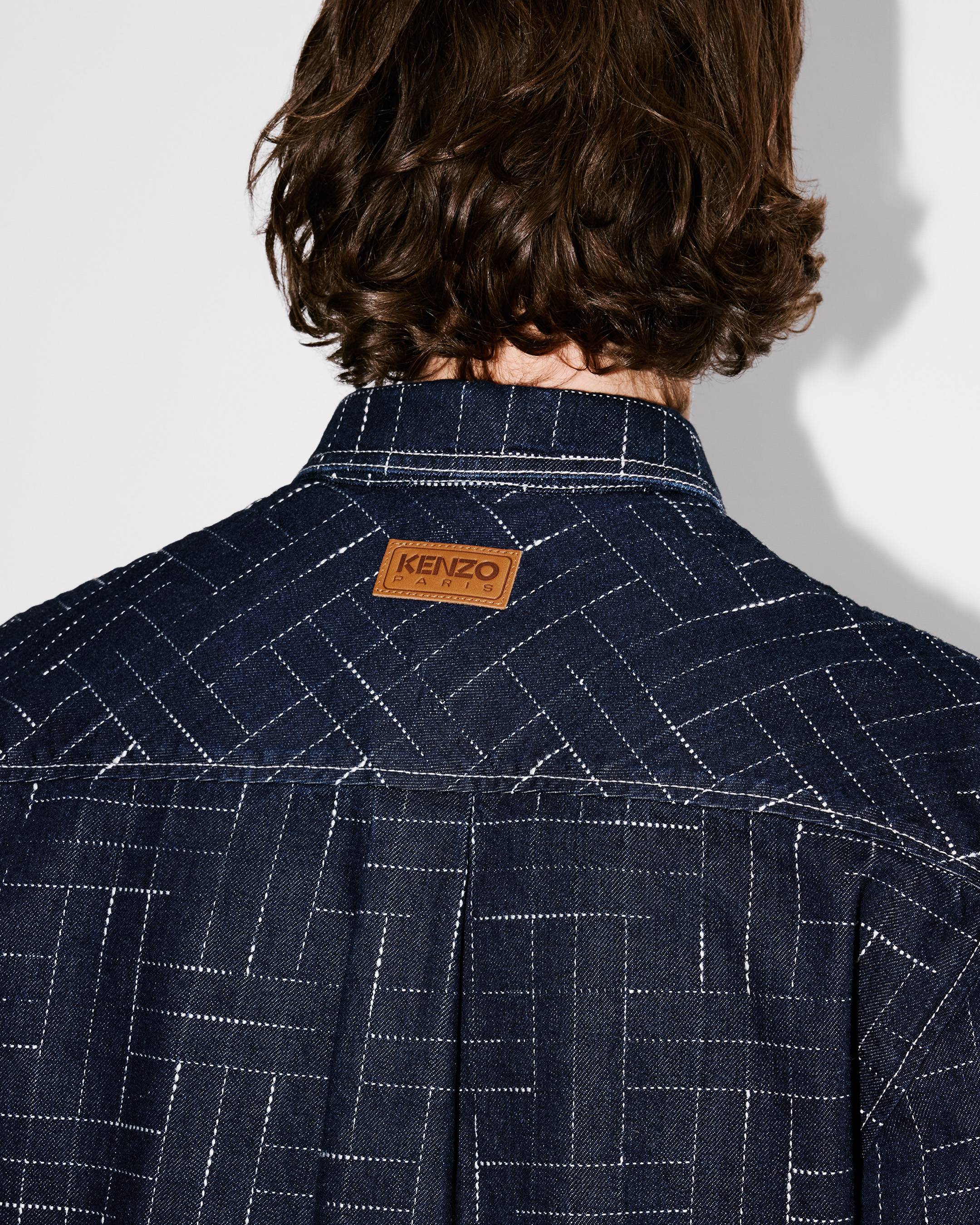 Camisa de denim japonés 'KENZO Weave'