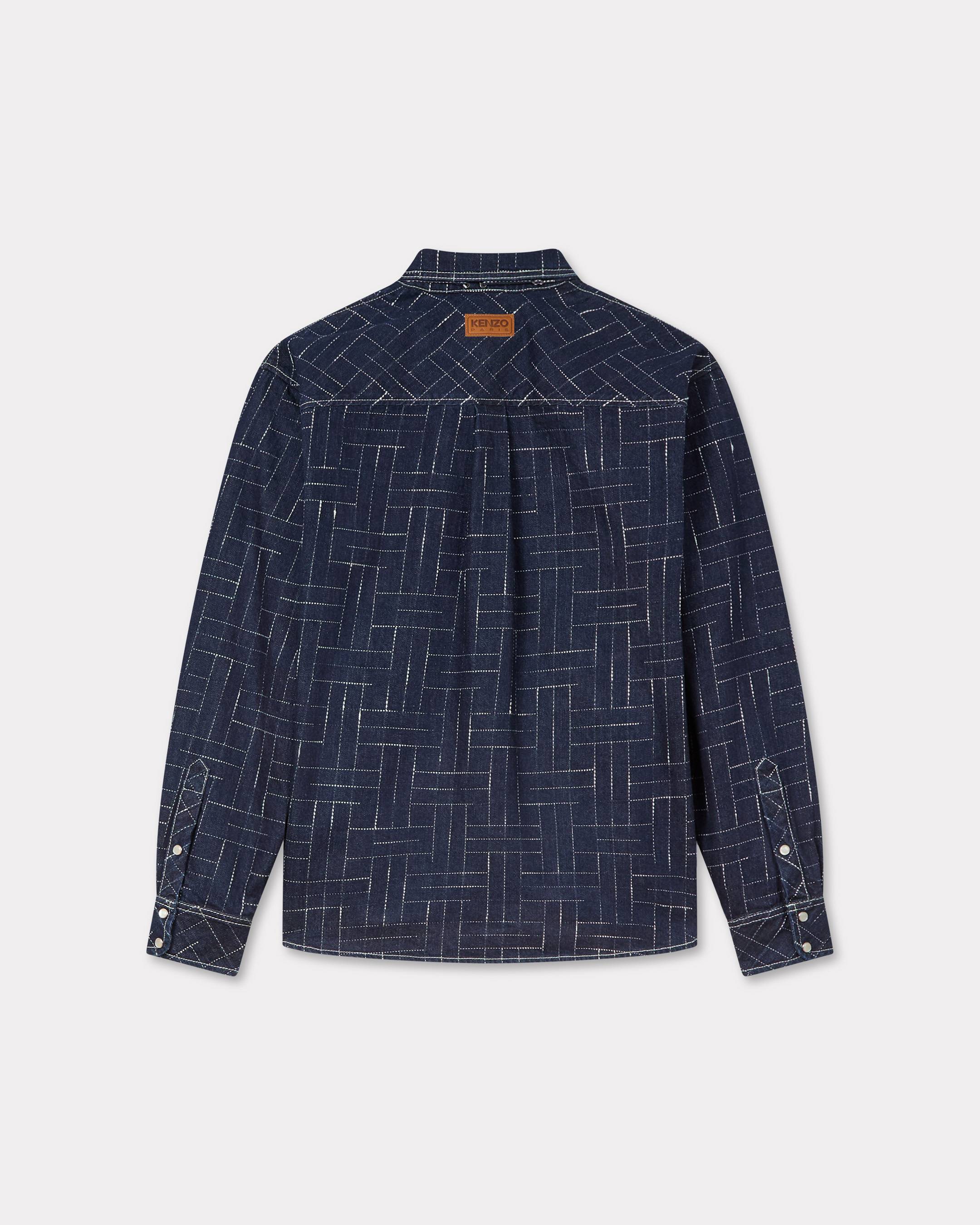 Camisa de denim japonés 'KENZO Weave'