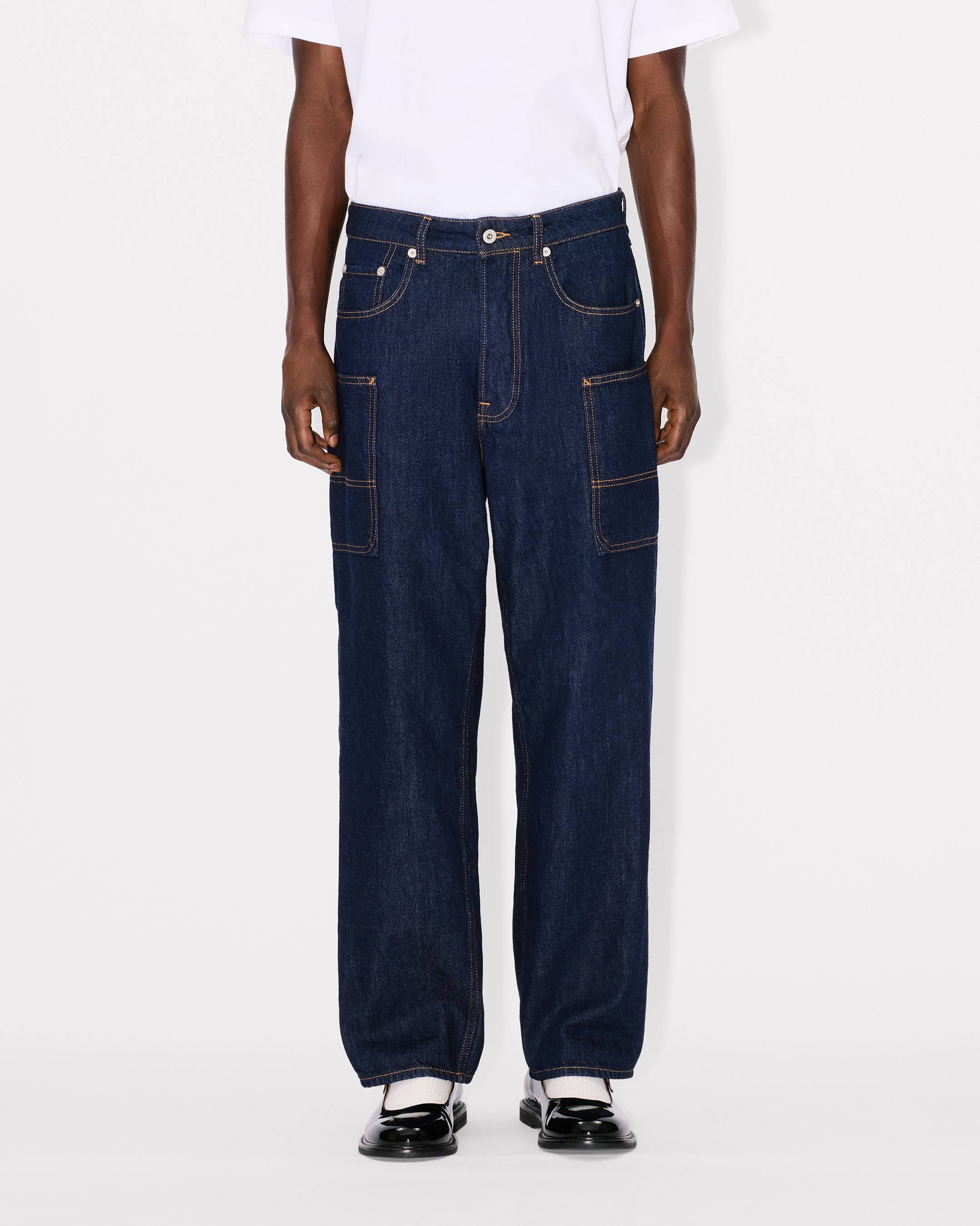 Cargo monkey fit jeans in japanese denim | Men's | KENZO