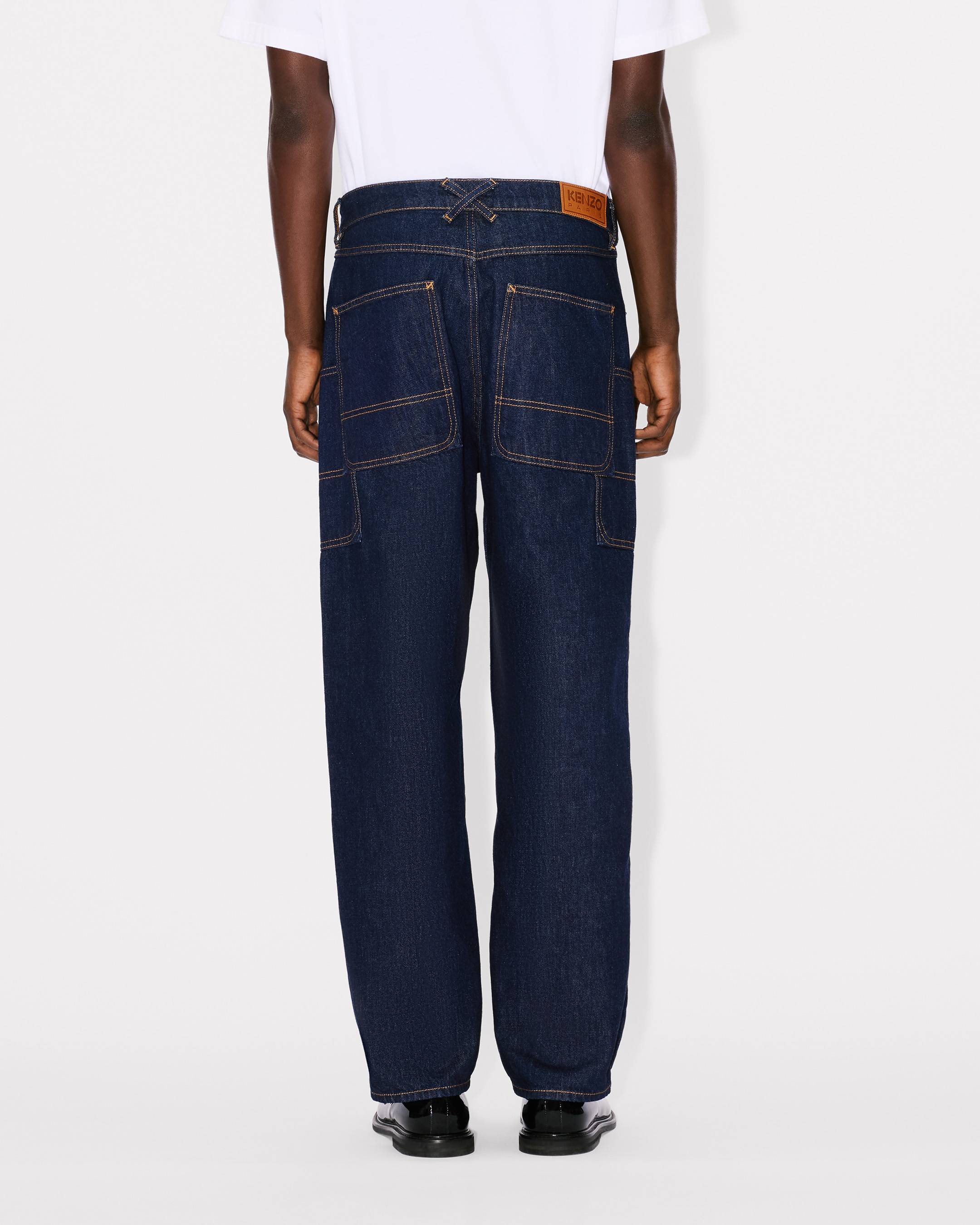 Jean cargo monkey fit en denim japonais | Homme | KENZO