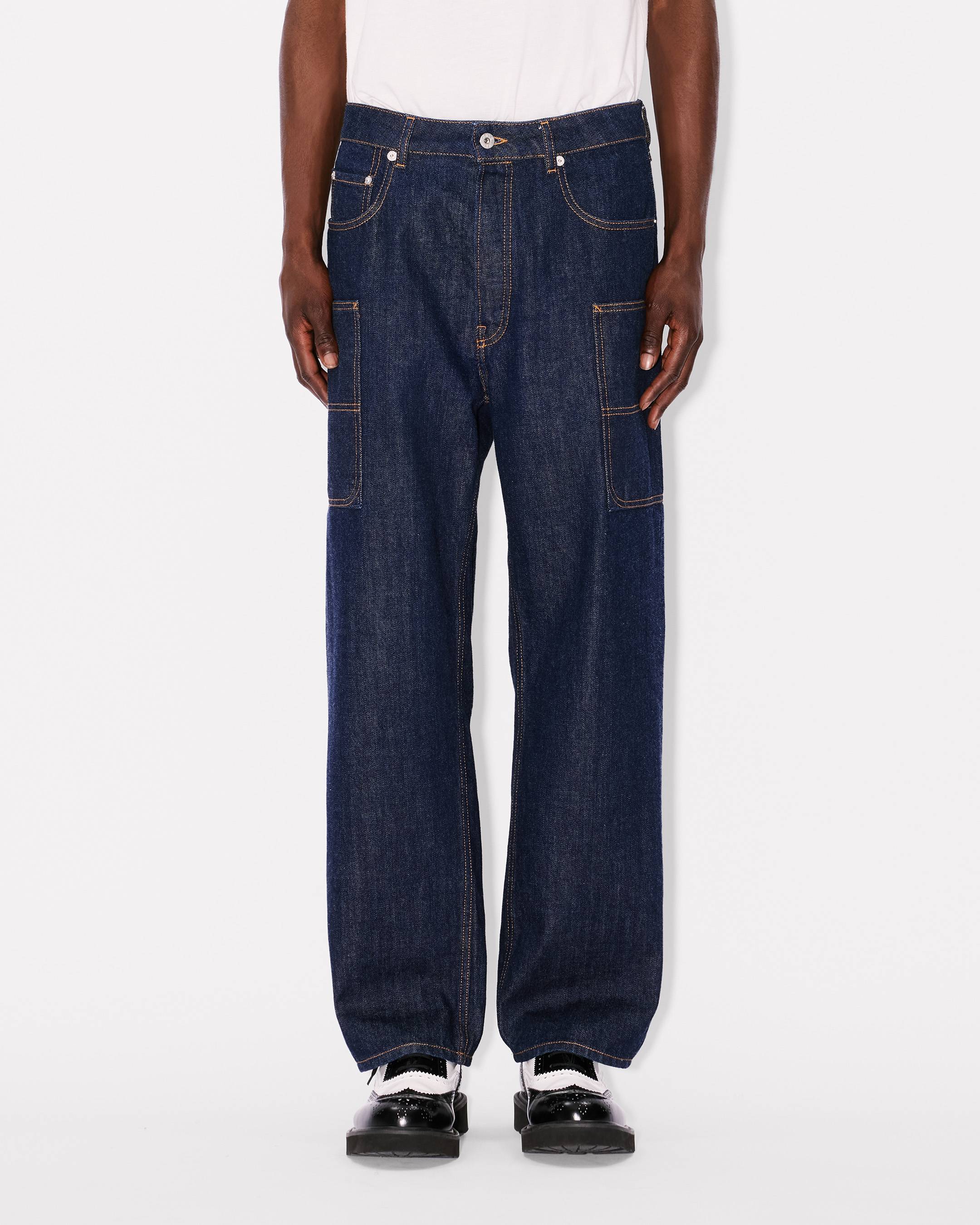 Cargo monkey fit jeans in Japanese denim