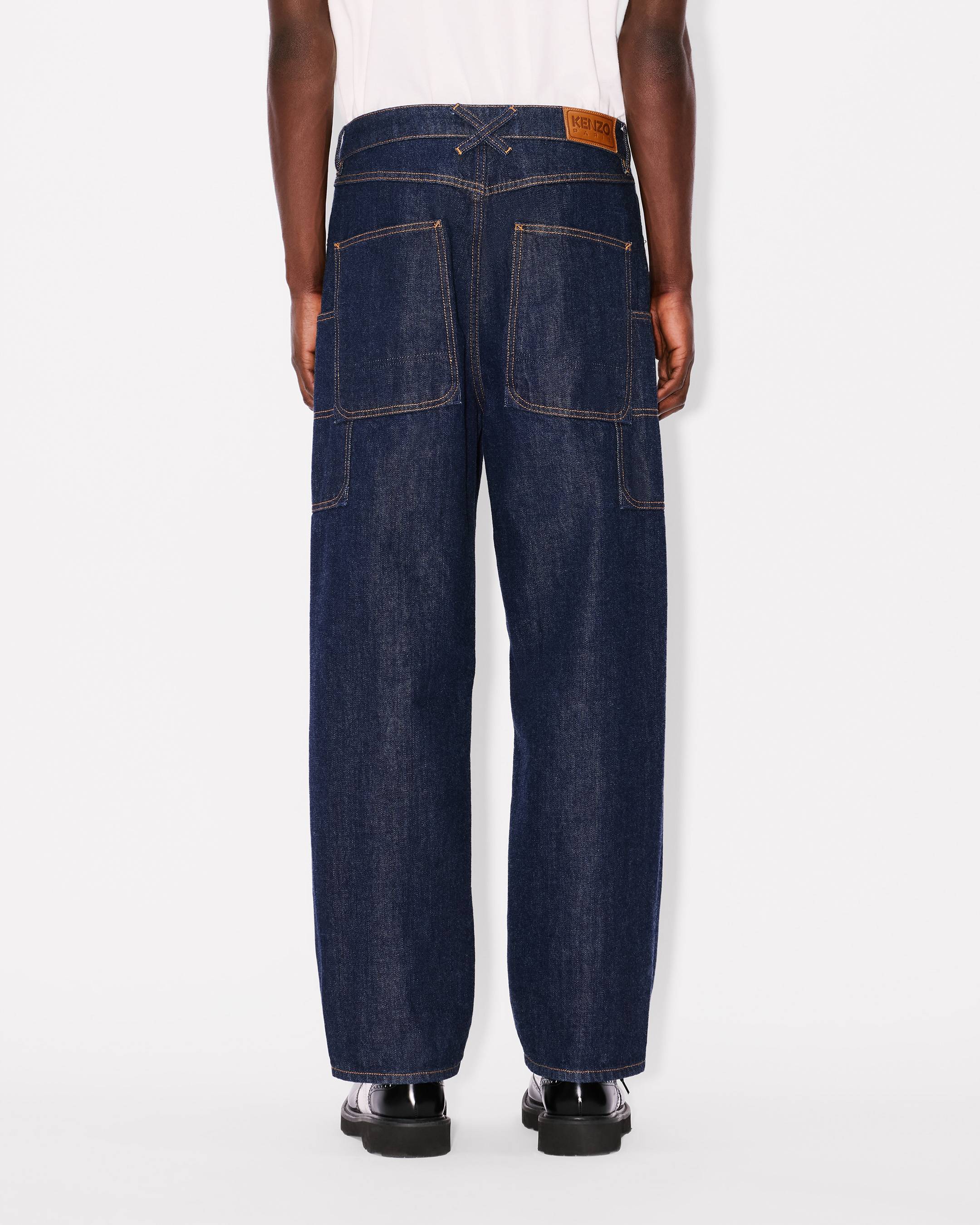 Cargo monkey fit jeans in Japanese denim