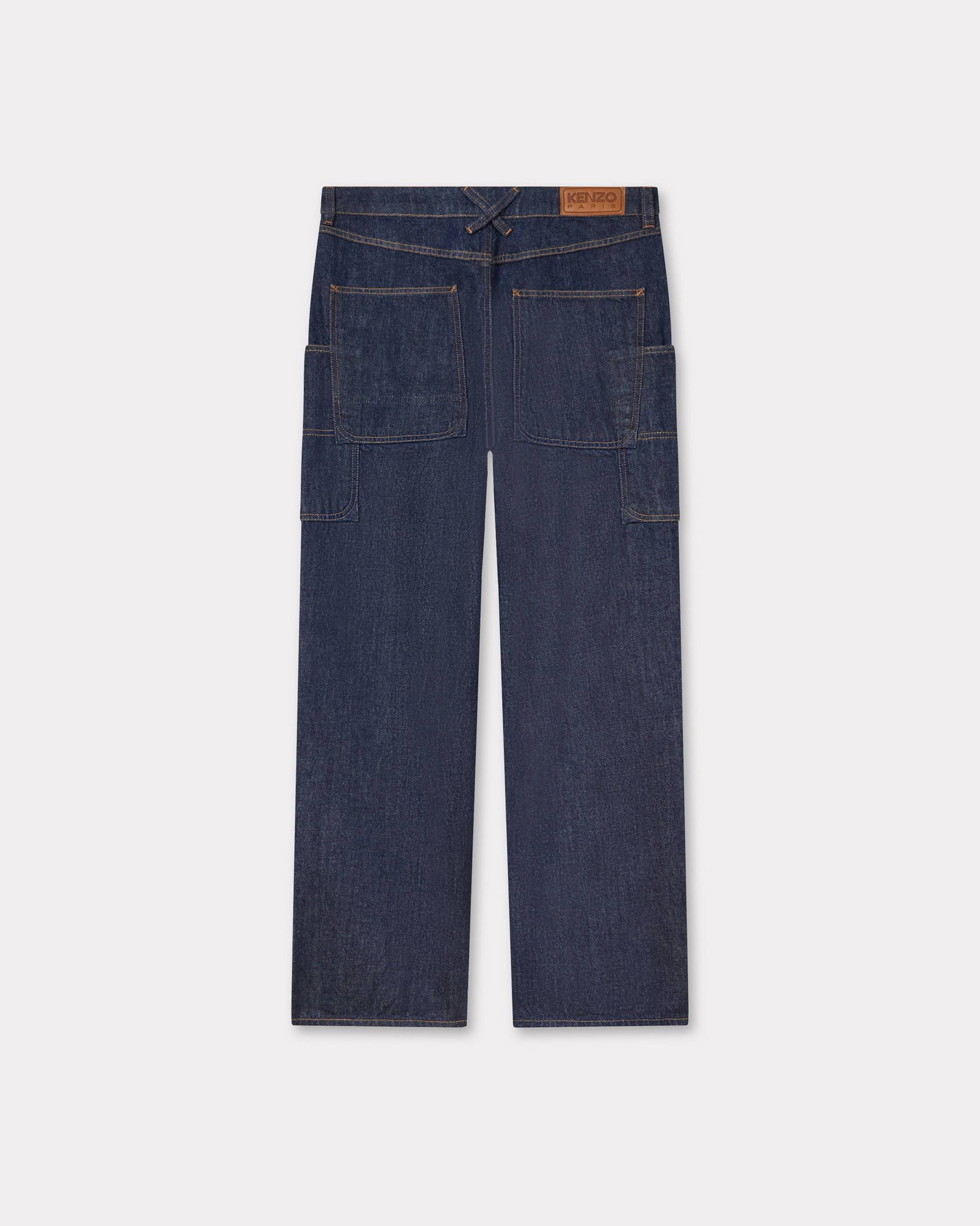 Cargo monkey fit jeans in Japanese denim
