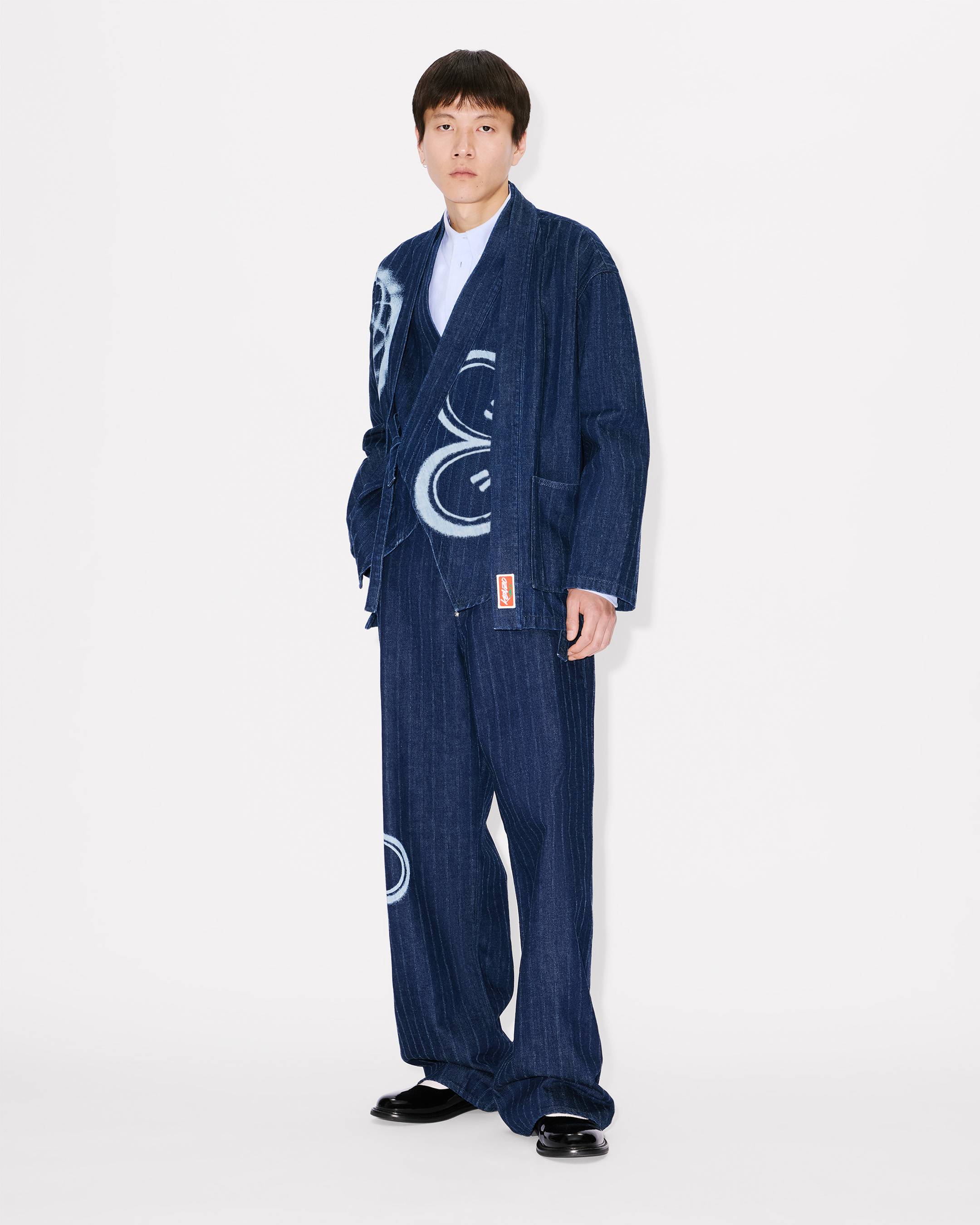 ジャケット・アウター Ken Kenzo x Futura 2000' kimono jacket in Japanese denim | Men's | KENZO