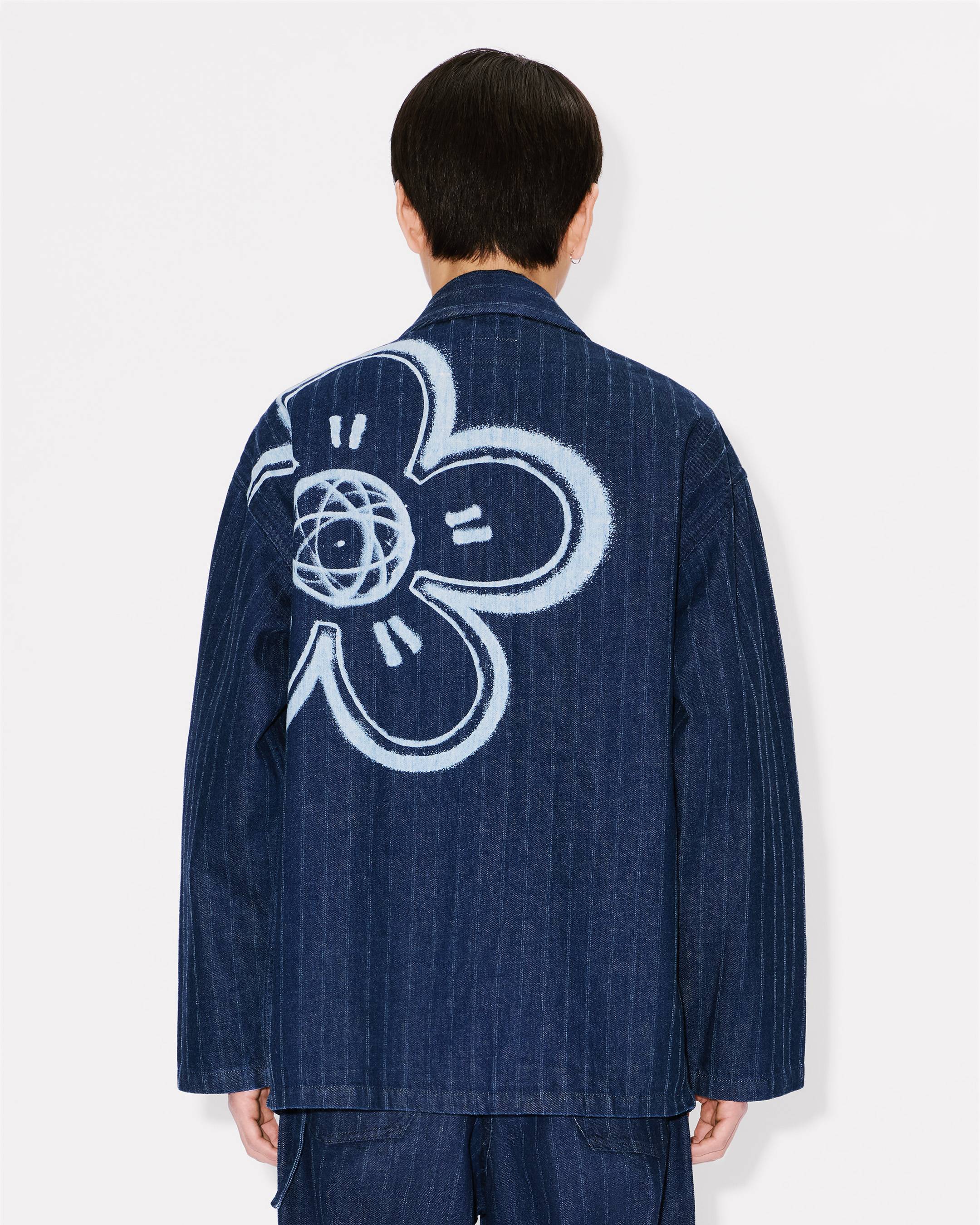 'Kenzo x Futura 2000' kimono jacket in Japanese denim