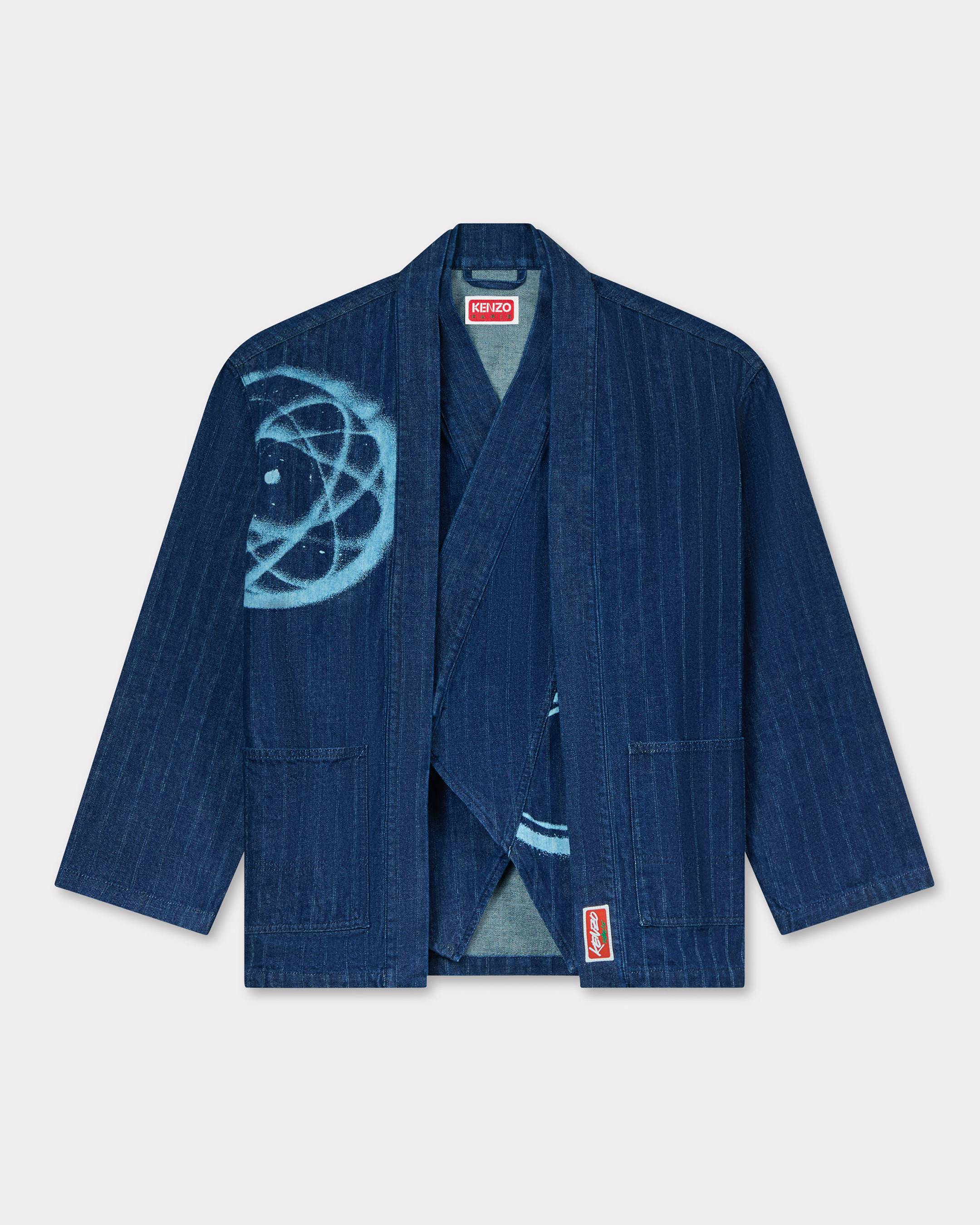 'Kenzo x Futura 2000' kimono jacket in Japanese denim