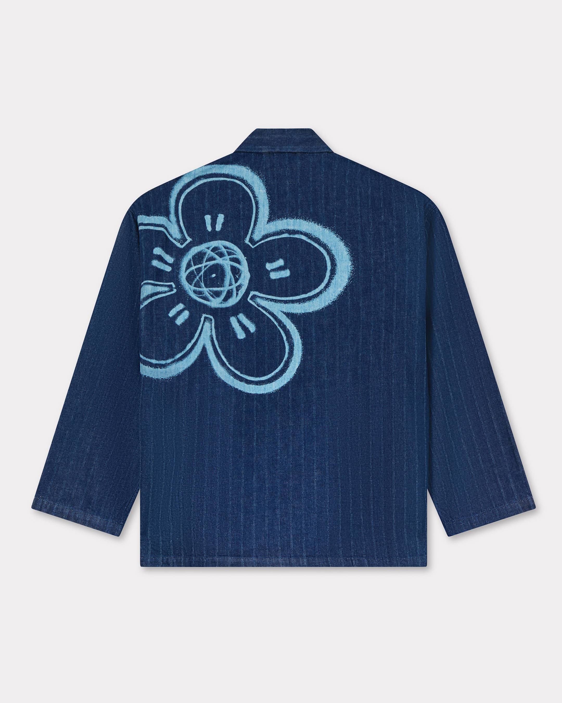 'Kenzo x Futura 2000' kimono jacket in Japanese denim
