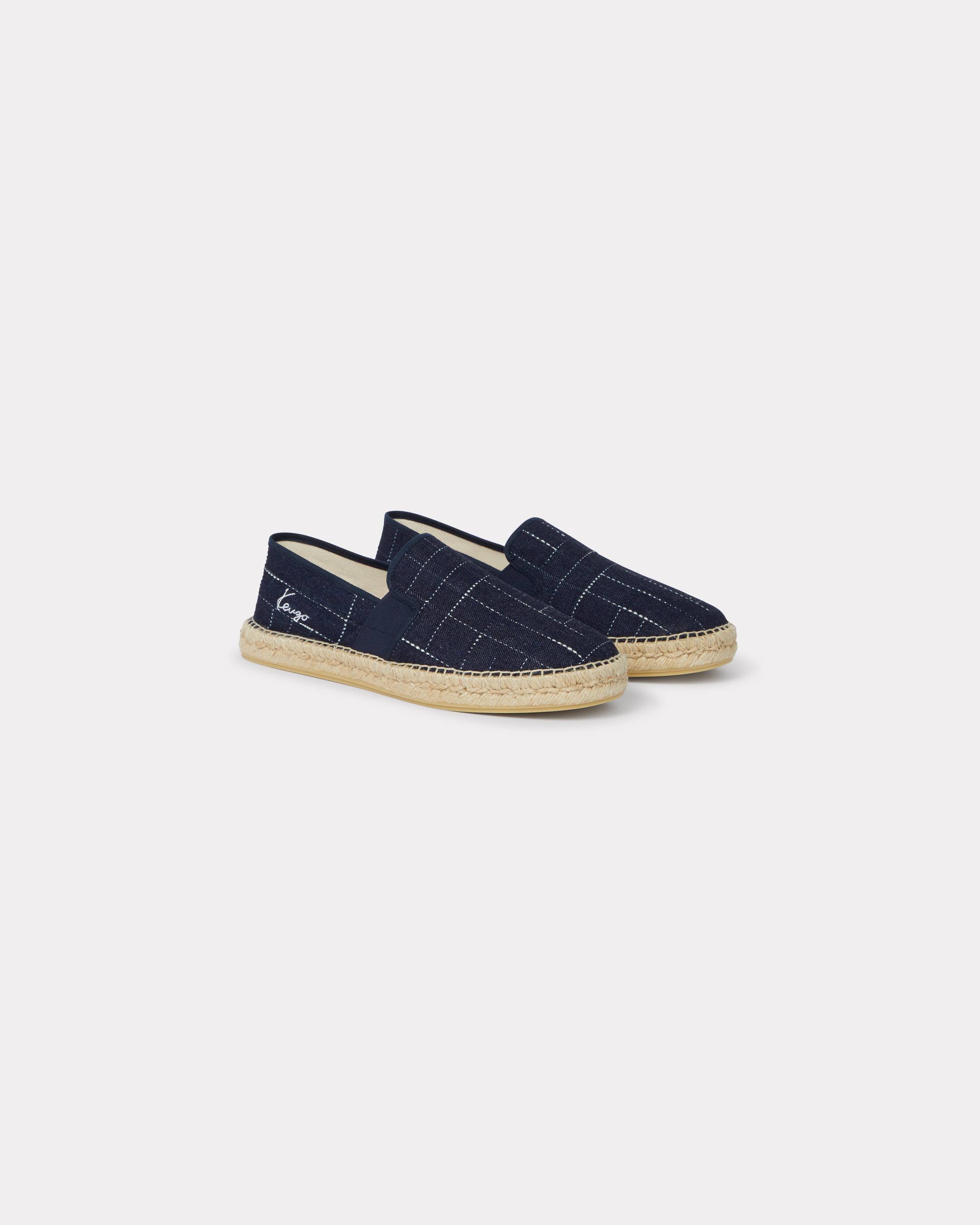'KENZO Weave' espadrilles denim