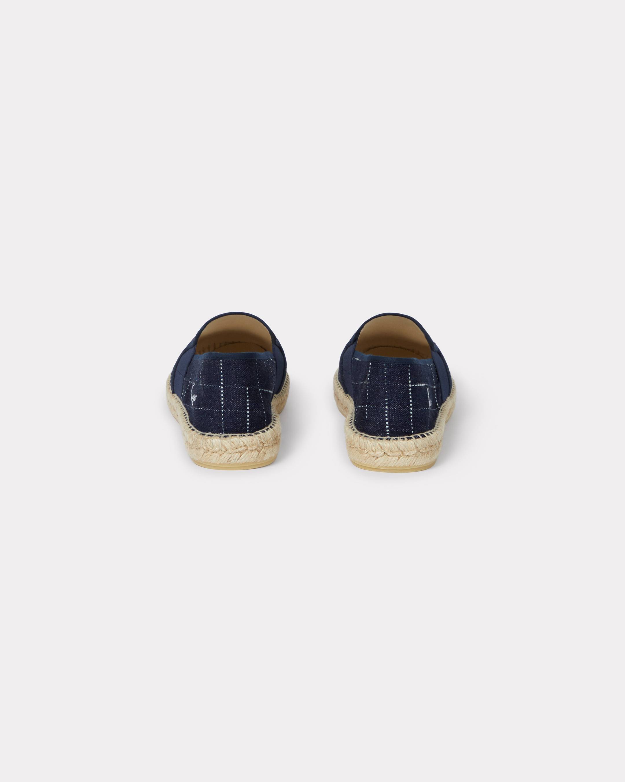 'KENZO Weave' espadrilles in denim