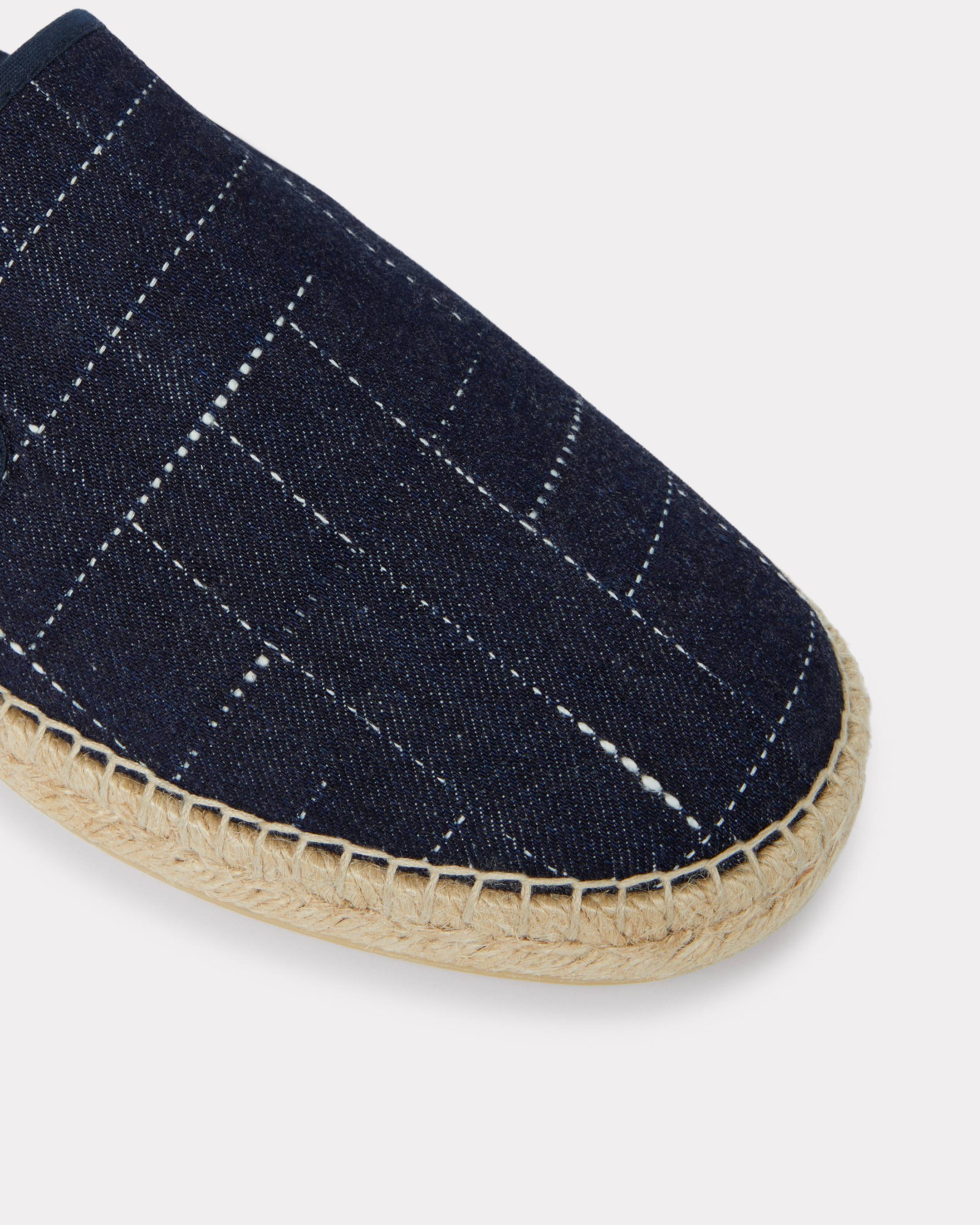 'KENZO Weave' espadrilles in denim
