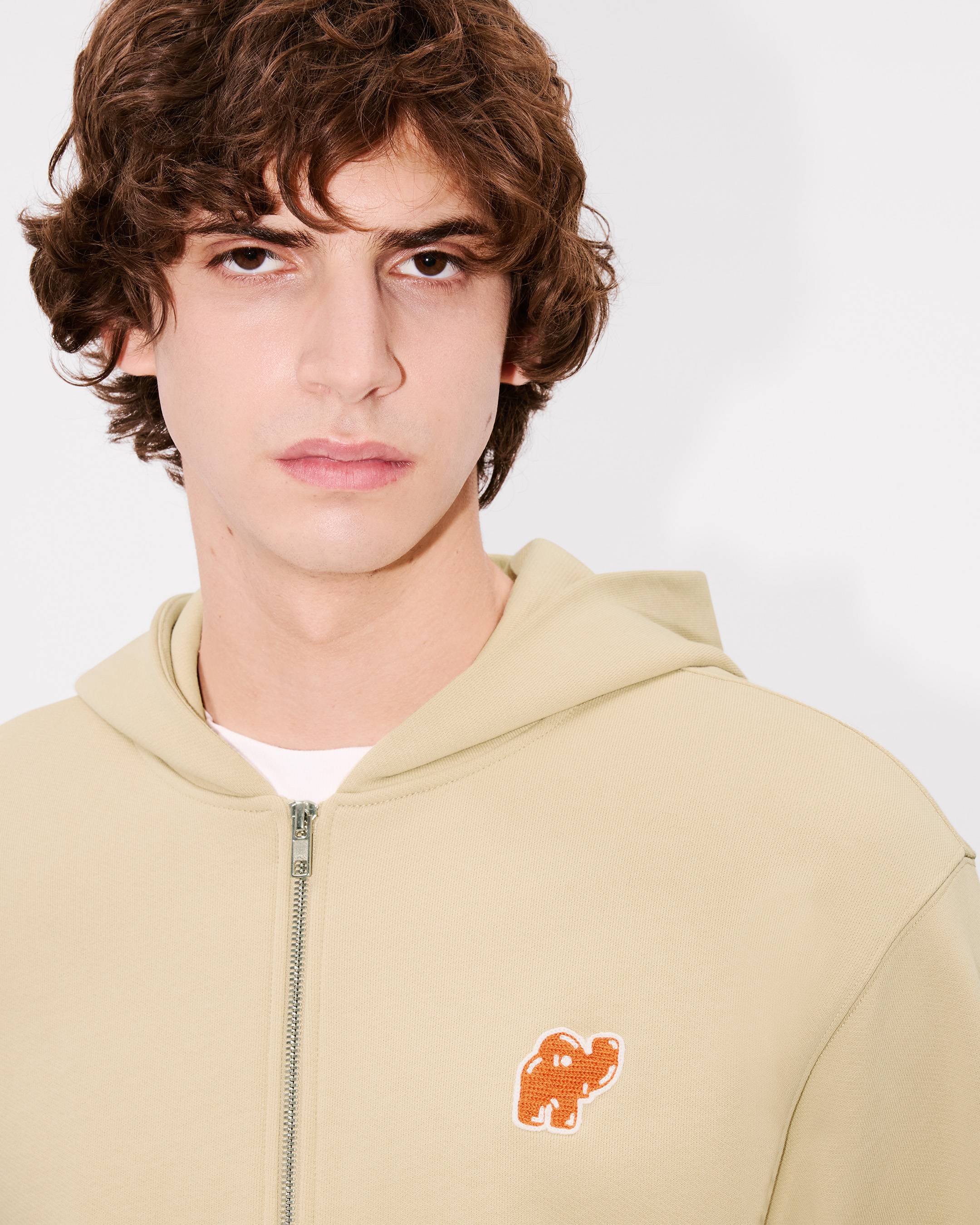 人気商品！ KENZO エレファント＆ロゴ入り コットンフーディー KENZO☆コムドットゆうたさん着用☆Elephantスウェット [関税込