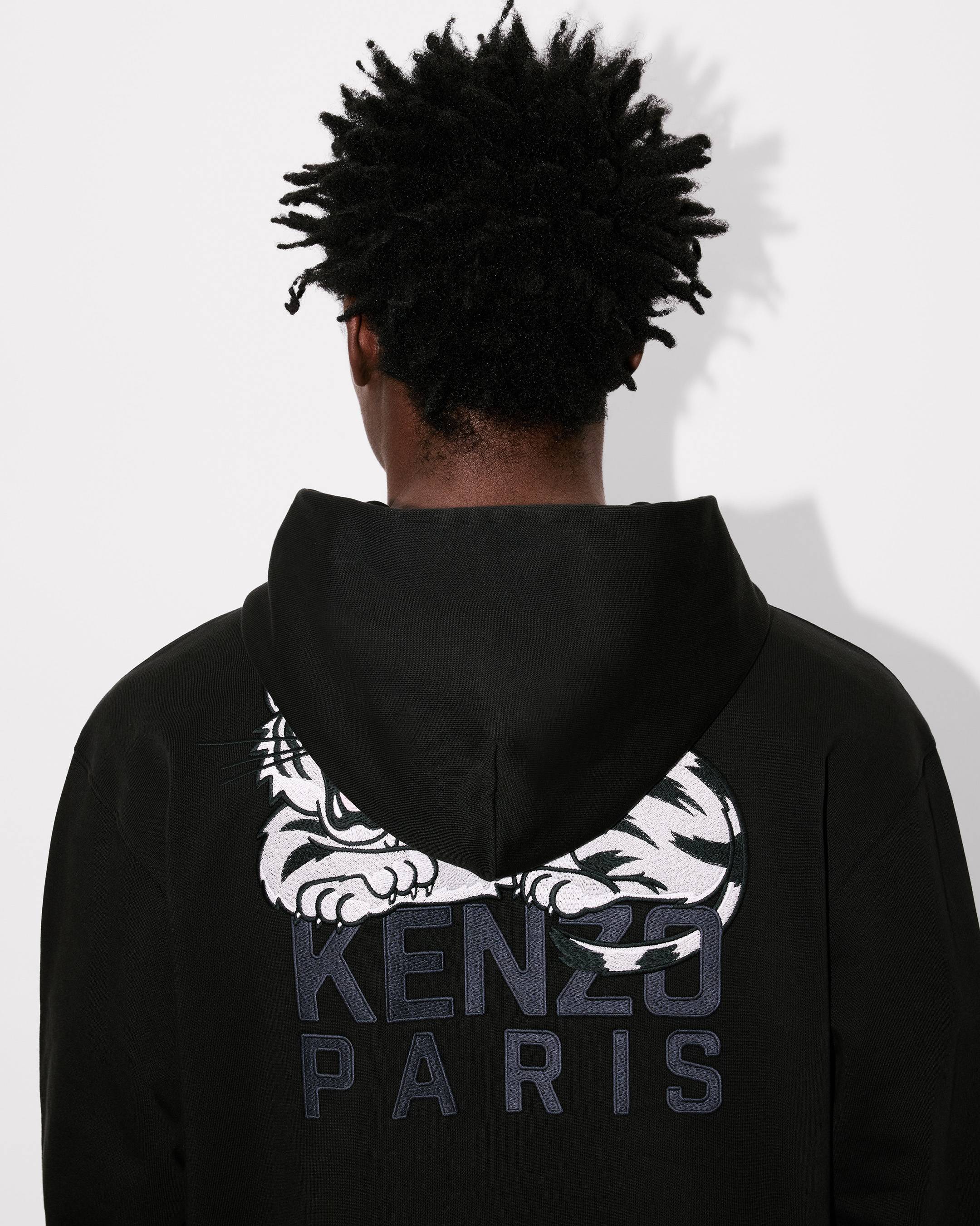 【Kenzo】HOODIE◆FF65HO2534MF KENZO Happy Tiger' embroidered hoodie in cotton | Men's | KENZO