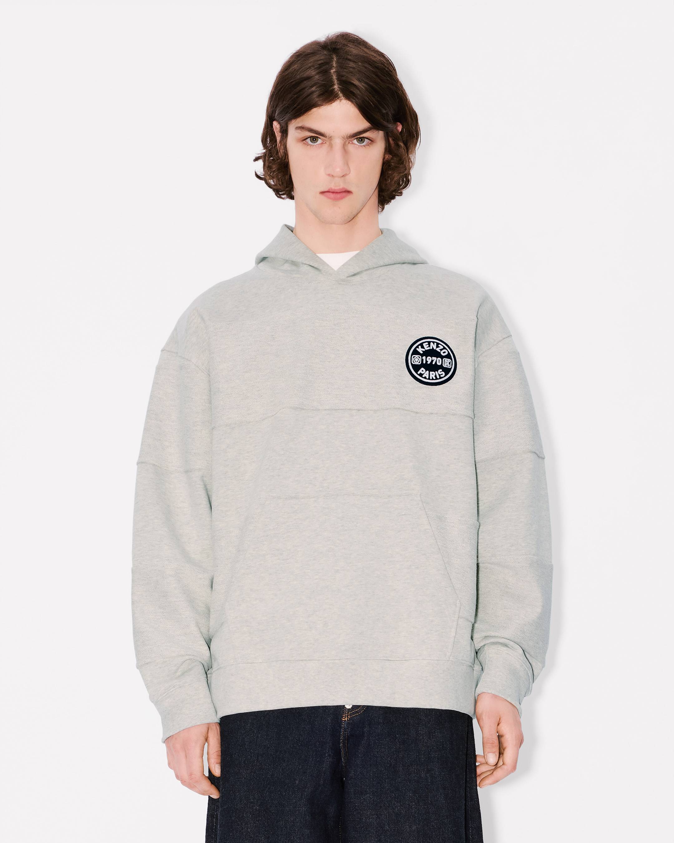 'KENZO City' embroidered oversized hoodie in cotton