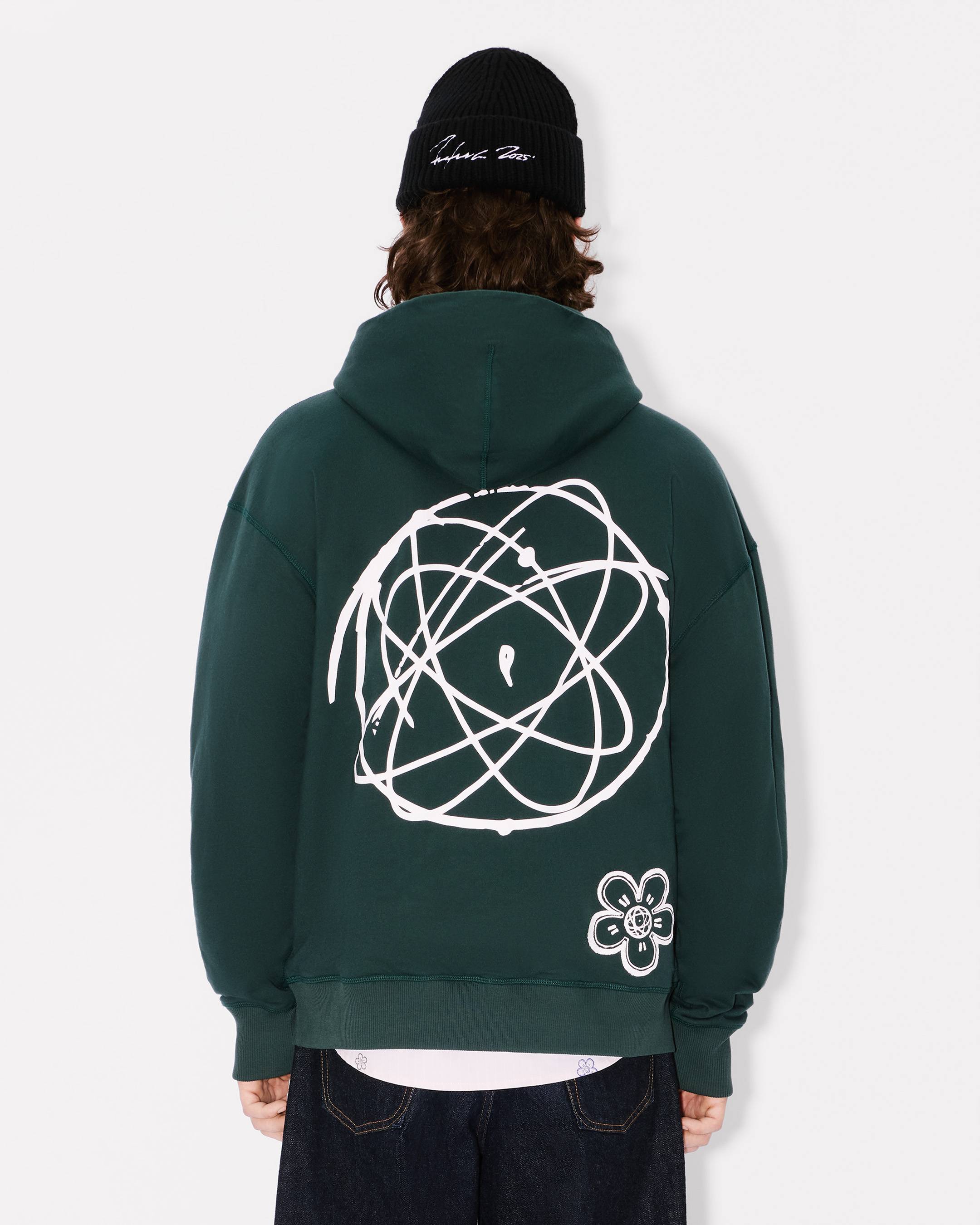 'Kenzo x Futura 2000' padded hoodie in cotton