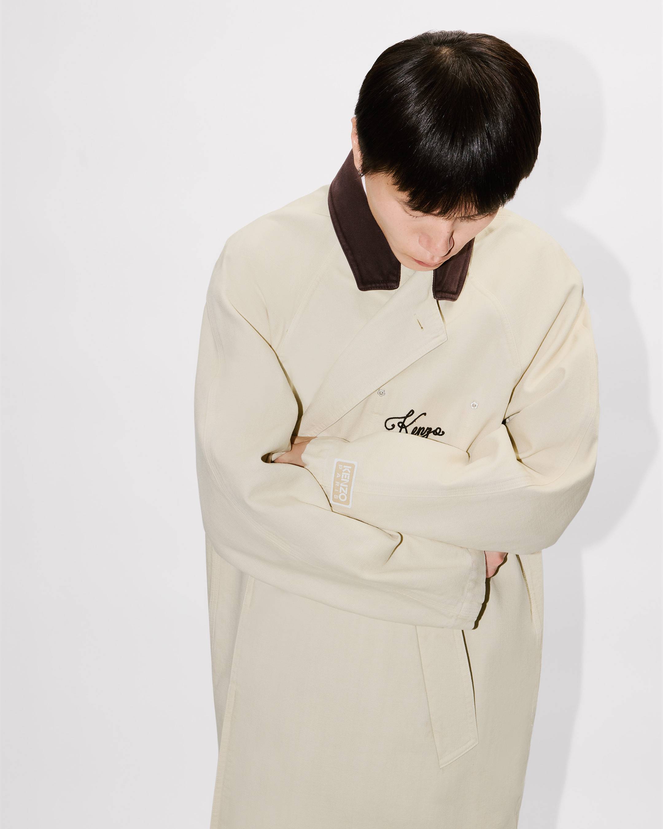 'KENZO Paris Chainstitch' ラップ コート