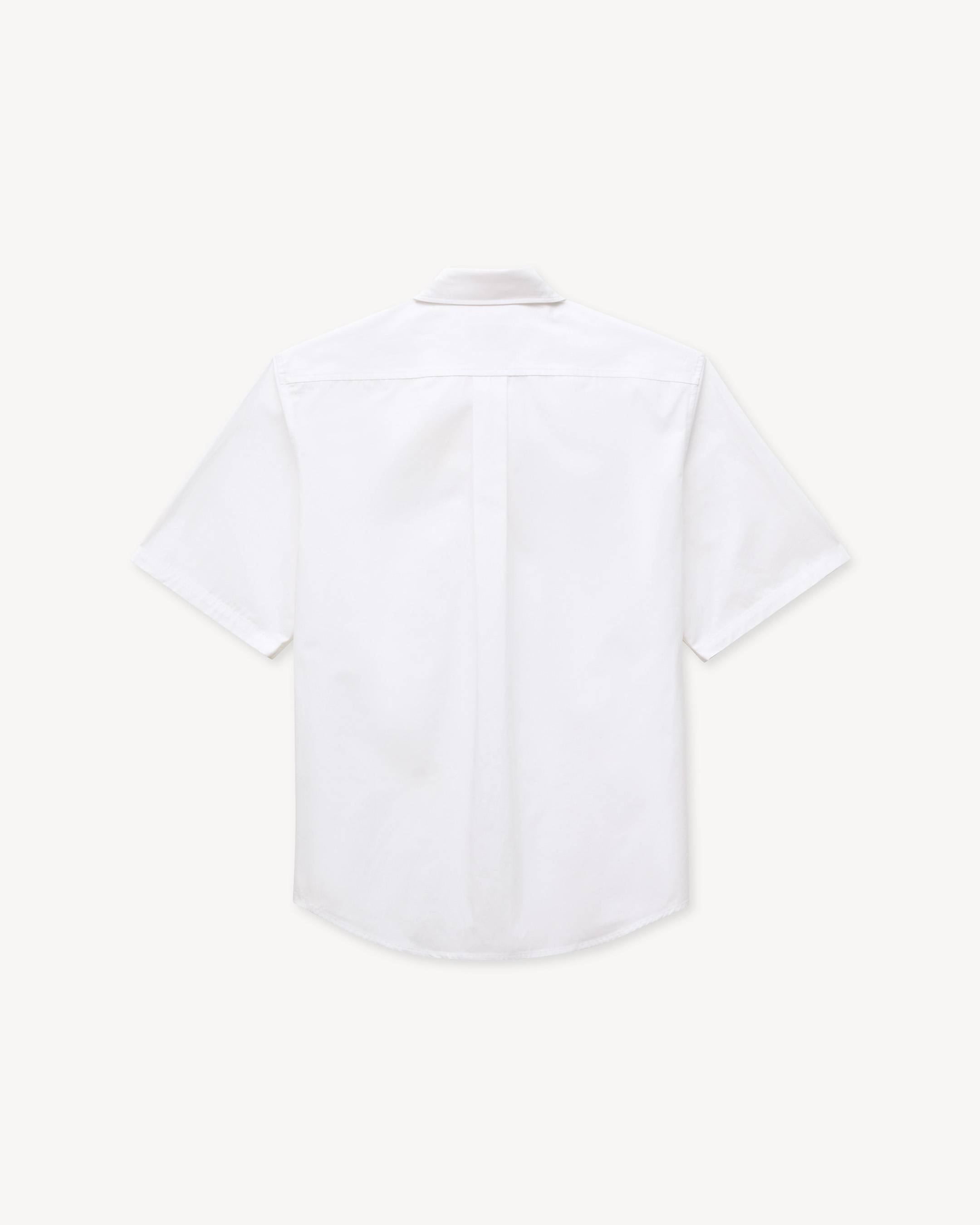 Shirt in cotton poplin