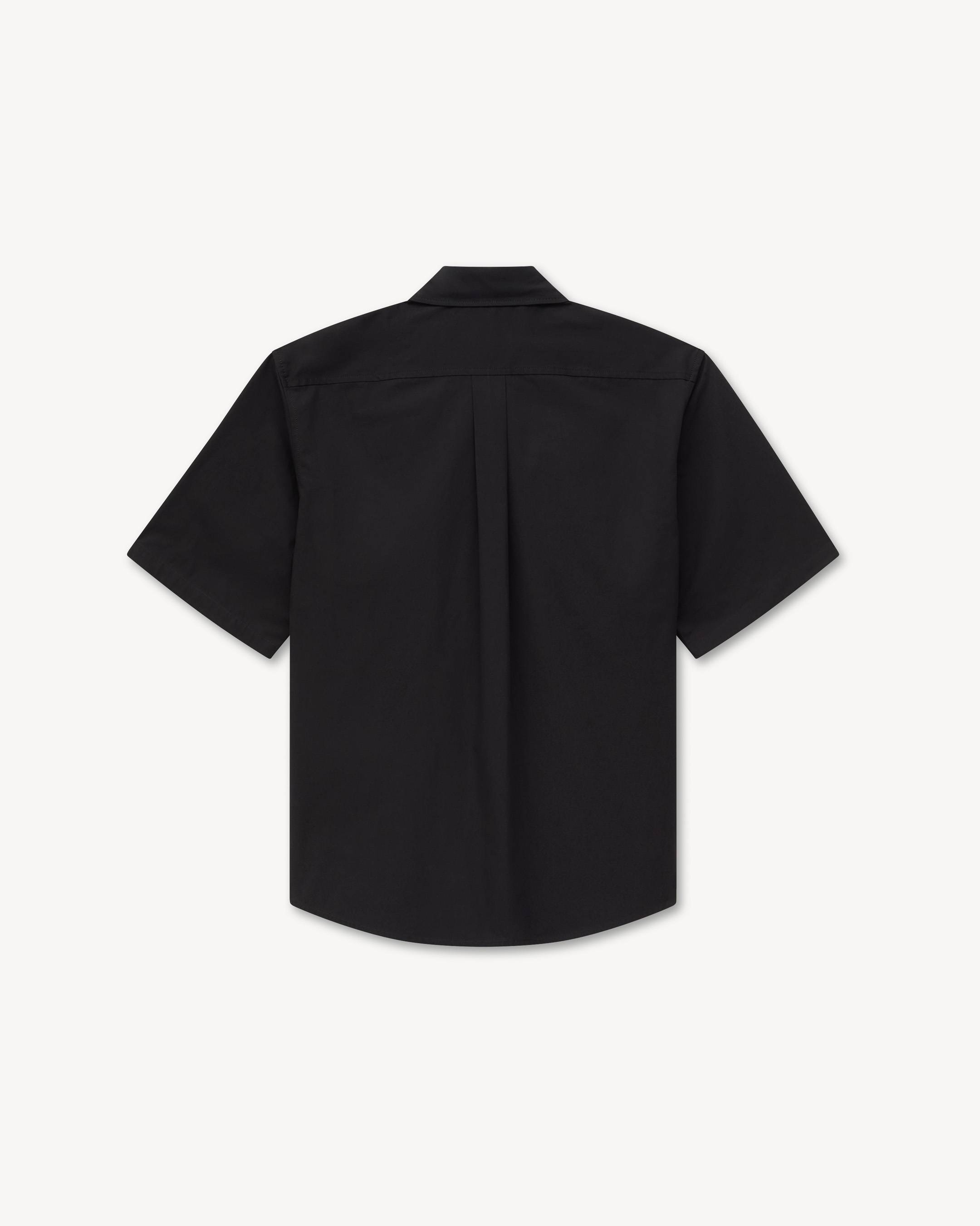 Shirt in cotton poplin