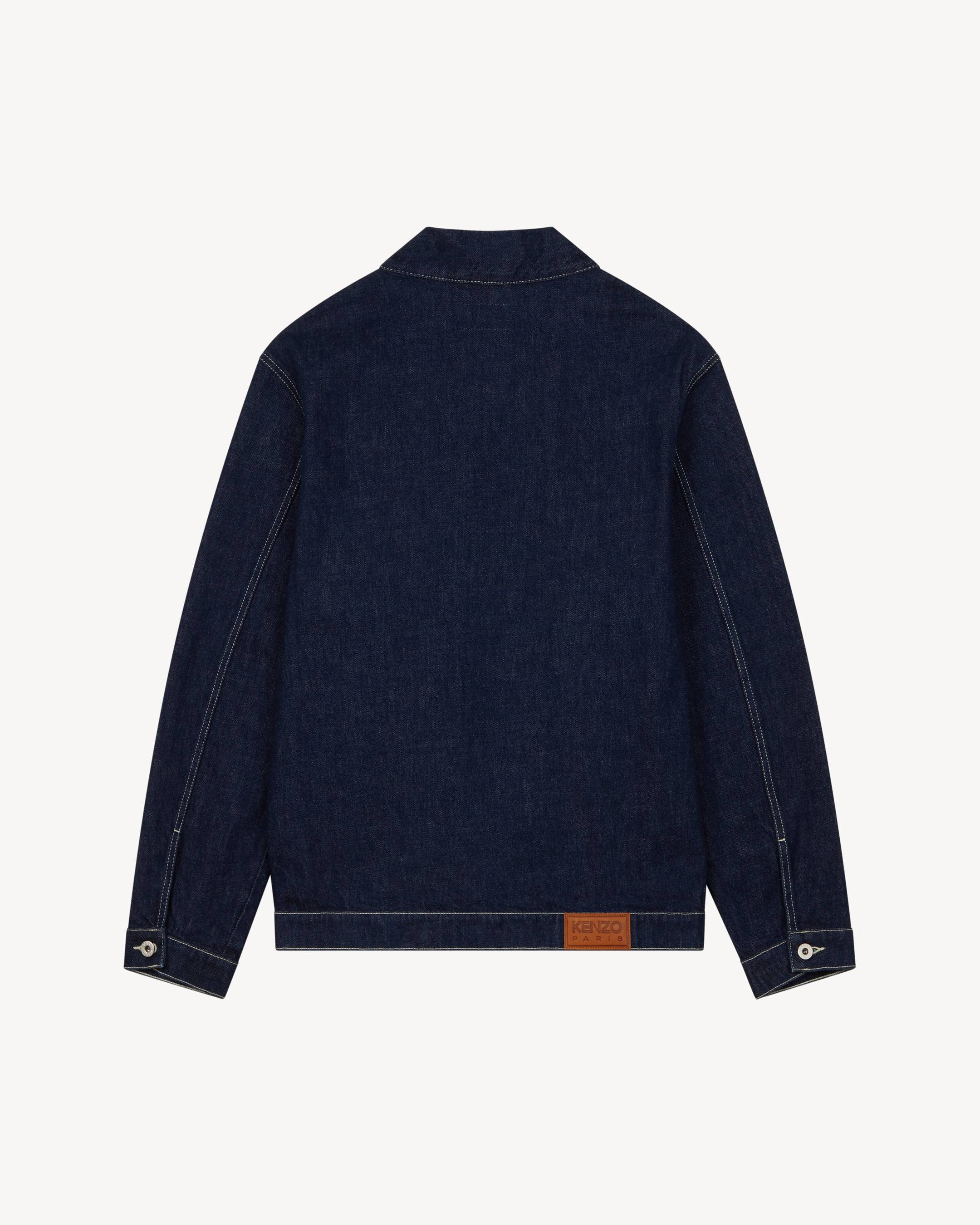 Bestickter Kimono-Jacke aus japanischem Denim