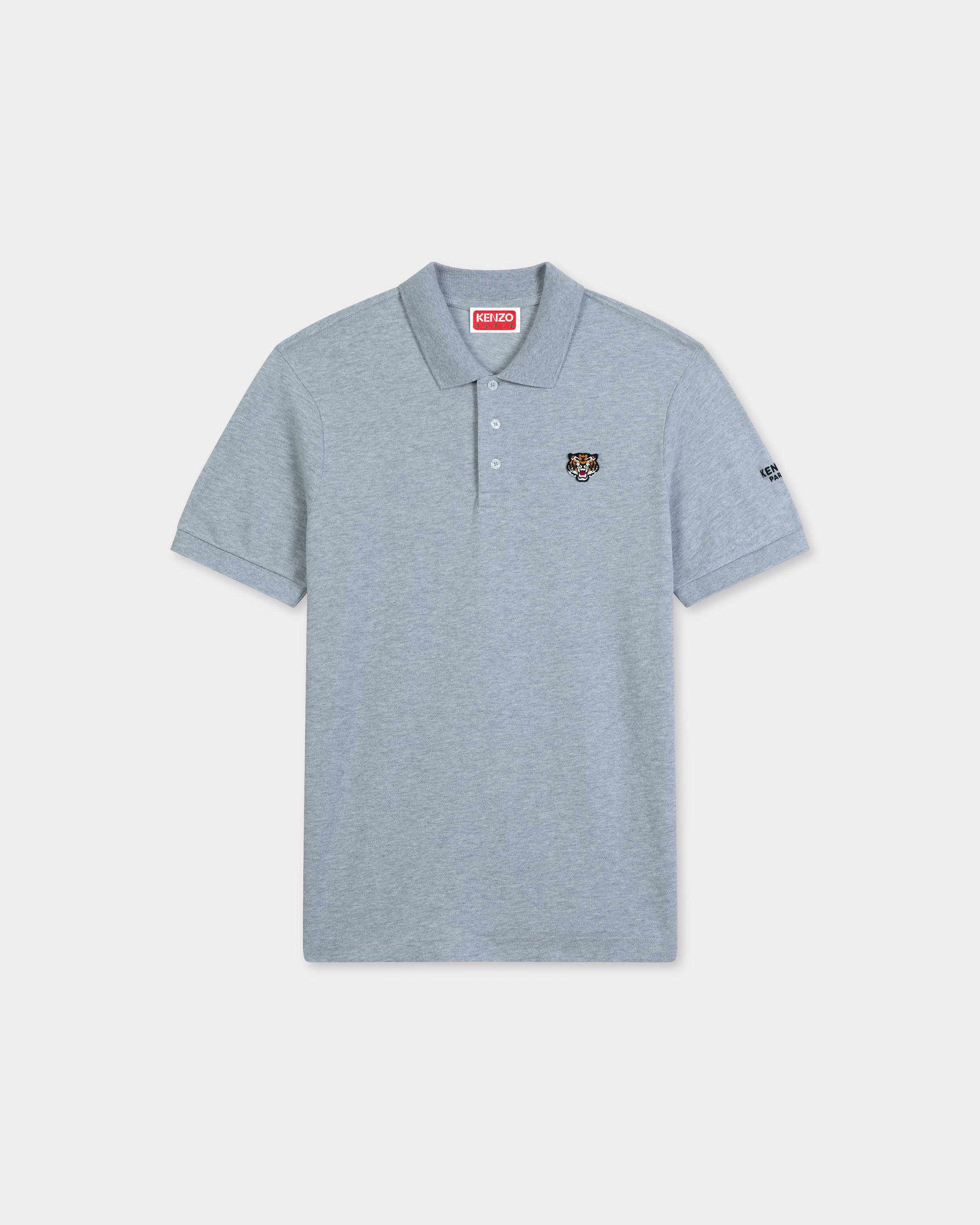 Polo slim 'Lucky Tiger' en coton