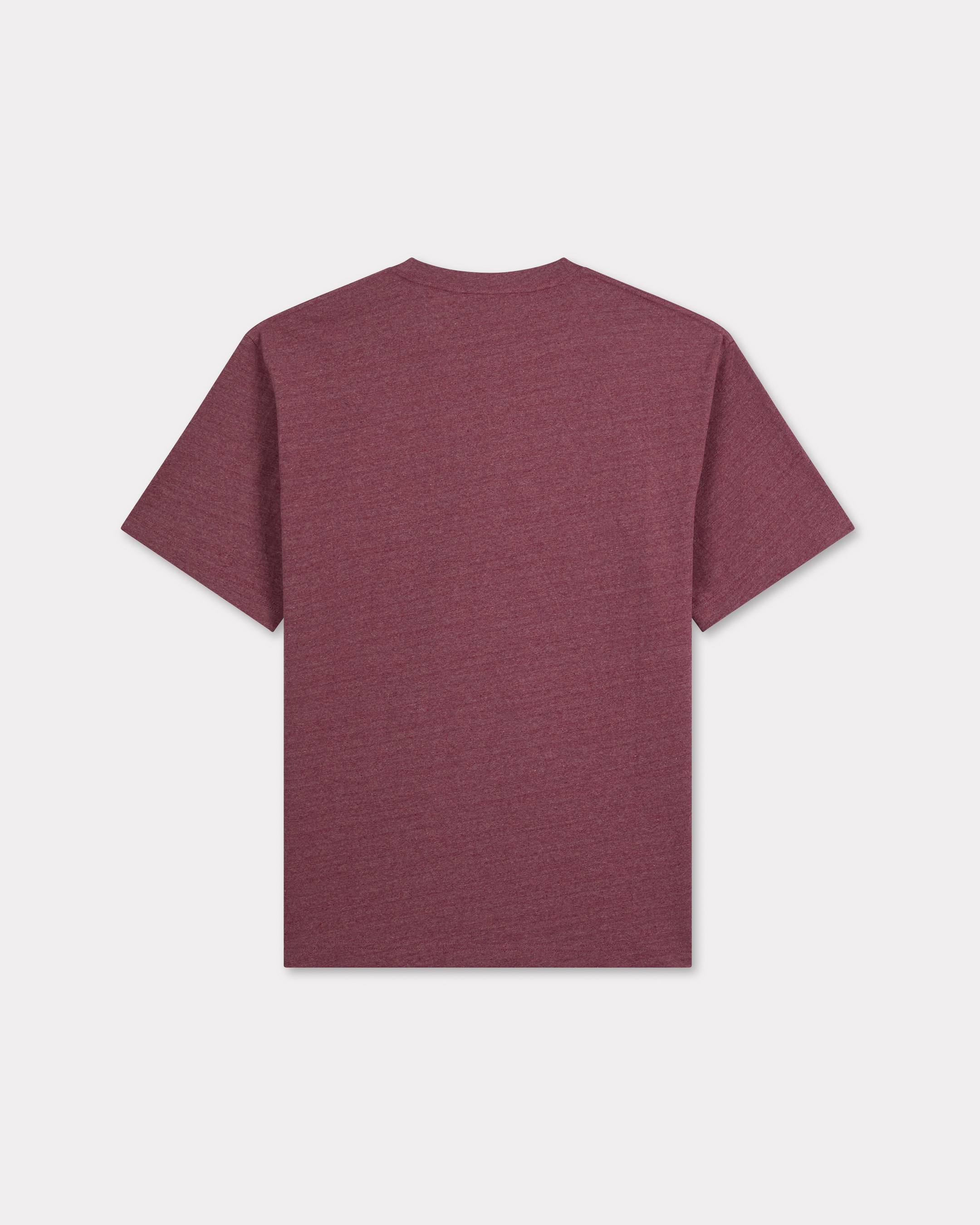 Oversized-T-Shirt mit &bdquo;Boke Flower&ldquo;-Stickerei aus schwerer Baumwolle