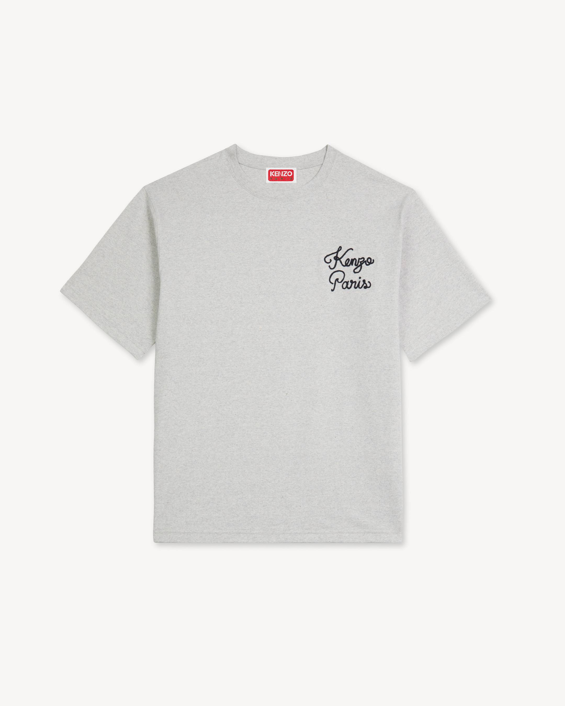 paris ページ KENZO Paris Chainstitch' embroidered T-shirt in cotton | Men's | KENZO