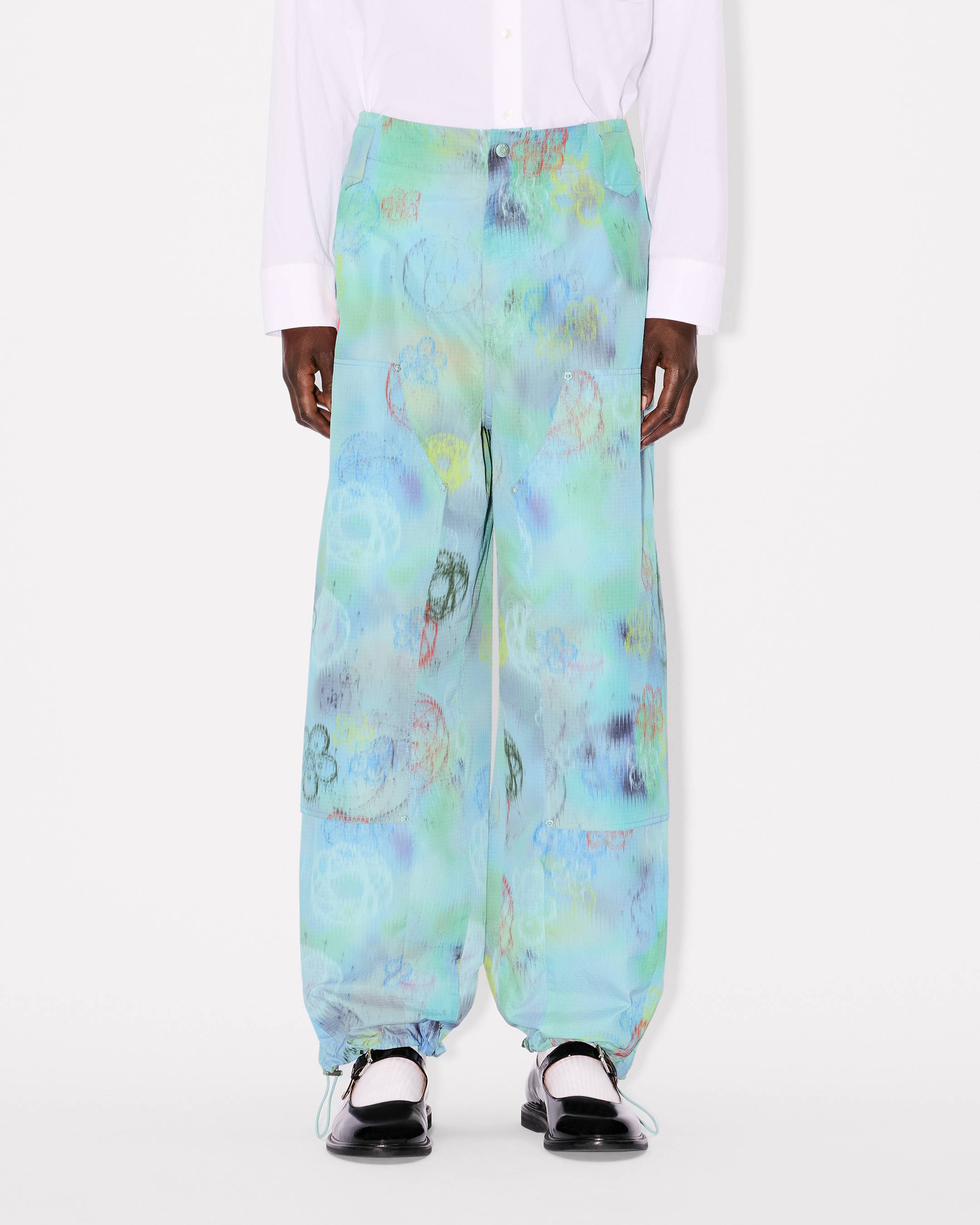 'Kenzo x Futura 2000' double knee pants