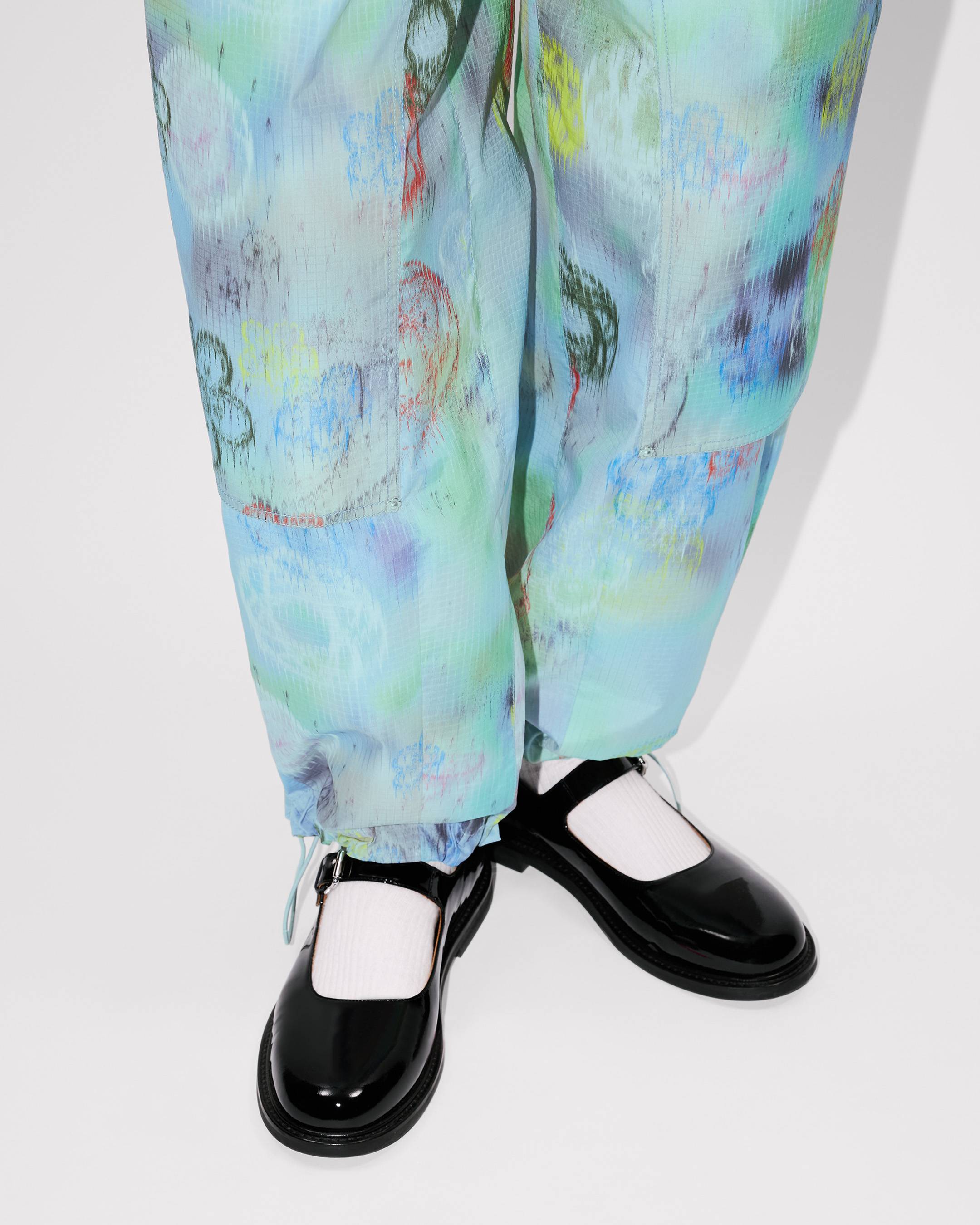 'Kenzo x Futura 2000' double knee pants
