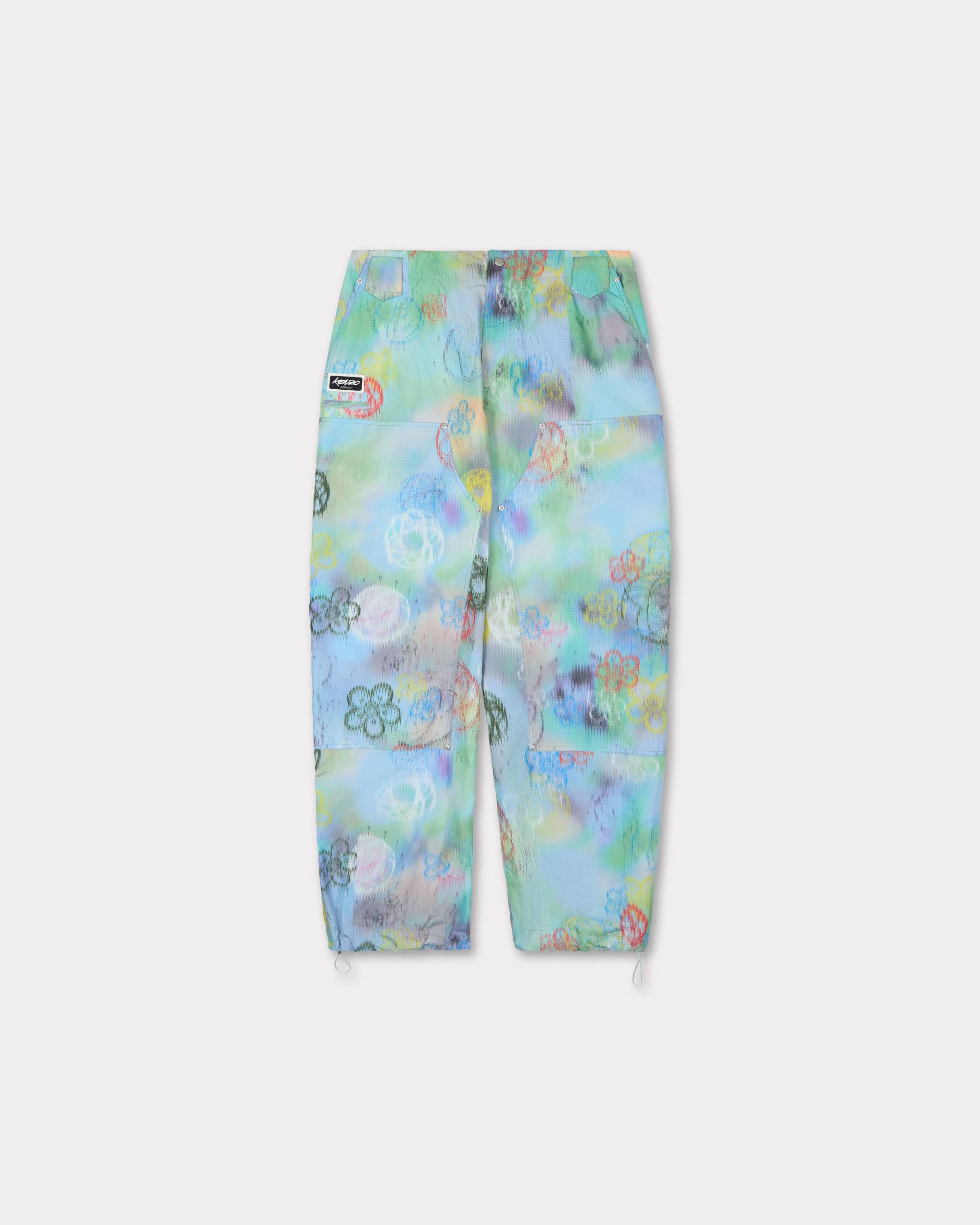 KENZO Pantalon 'KENZO x Futura 2000', Homme, Bleu Clair, Taille , 44